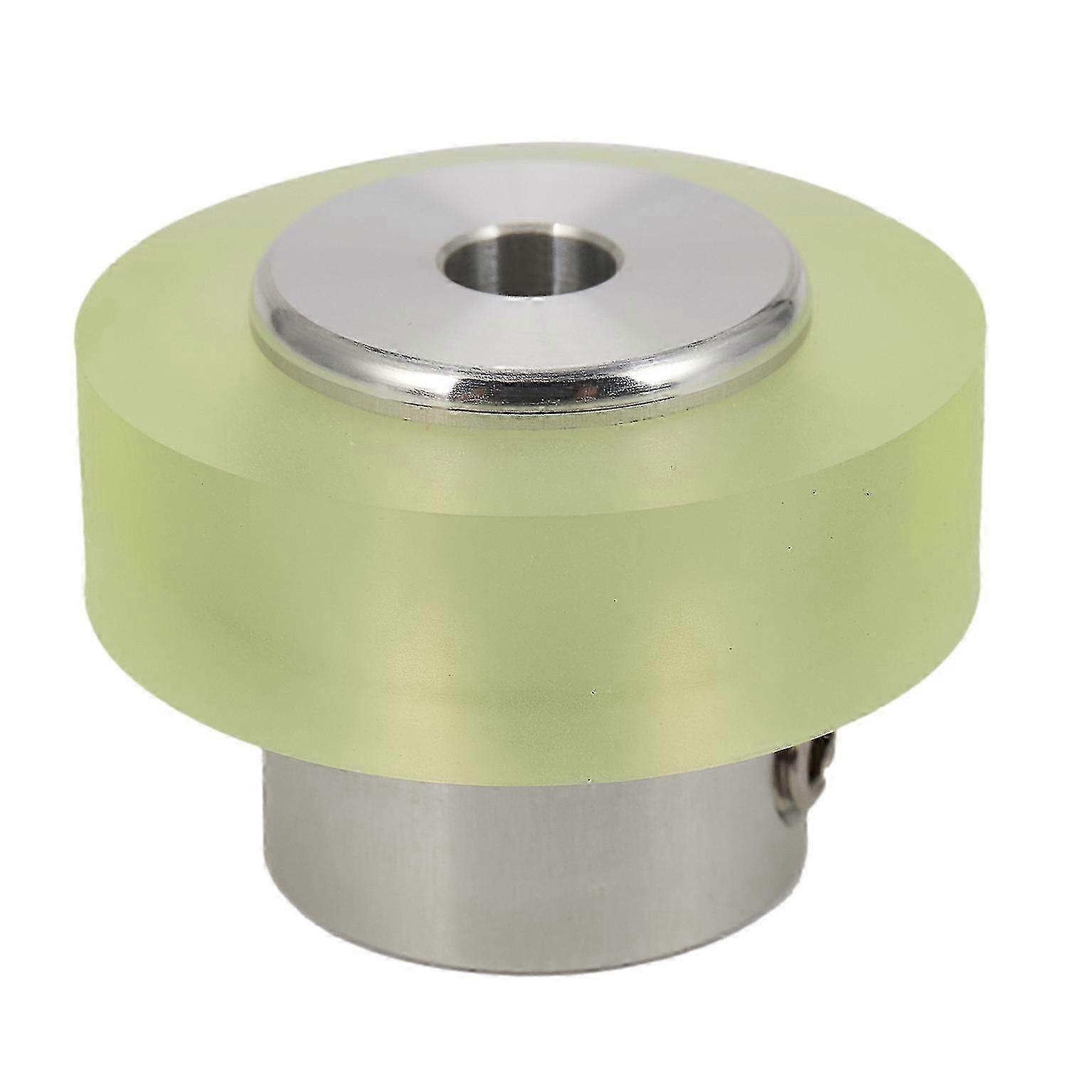 100mm Aluminum Polyurethane Measuring Wheel for Industrial Rotary Encoder Measurement & Positioning