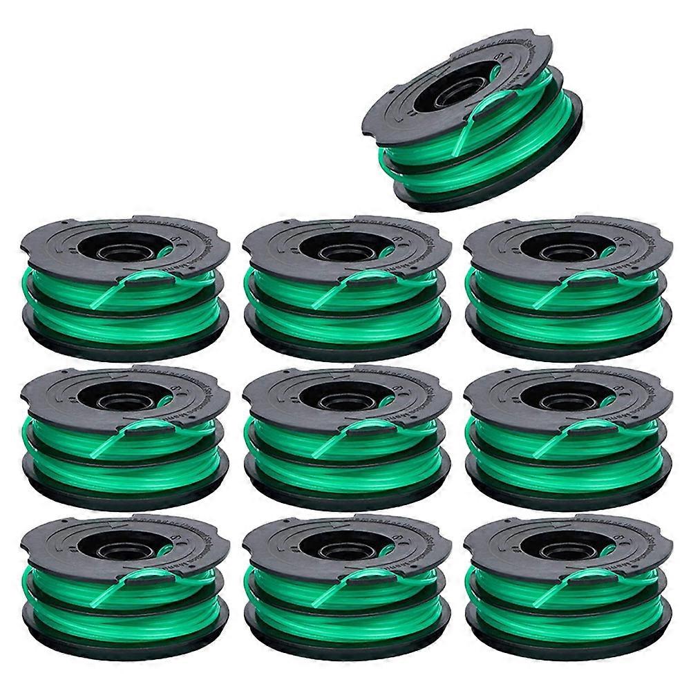 10Pcs Spool for Black & Decker GH1100 GH1000 Type 4 Type 3 Type 2 Type 1 Lawn Mower Part, DF-080