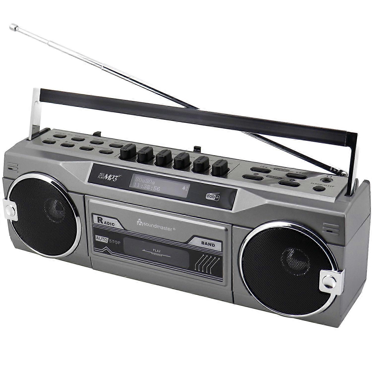Cassette Radio Stereo Bluetooth SRR80TI Silver