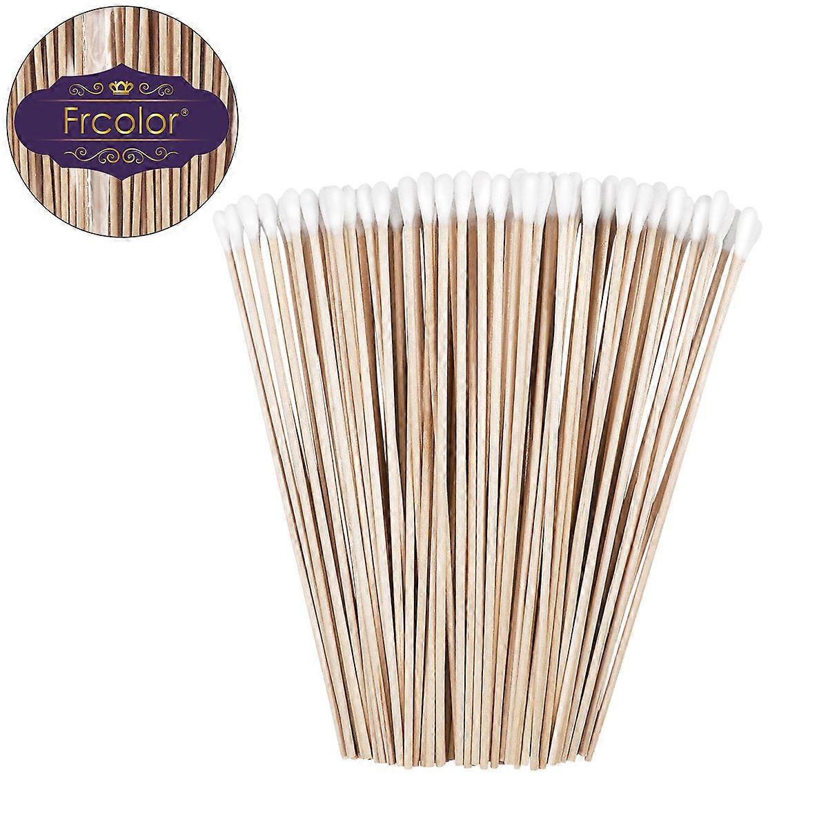 Absorbent Cotton Tipped Tools for Hygiene, Break Resistant, Single Ended