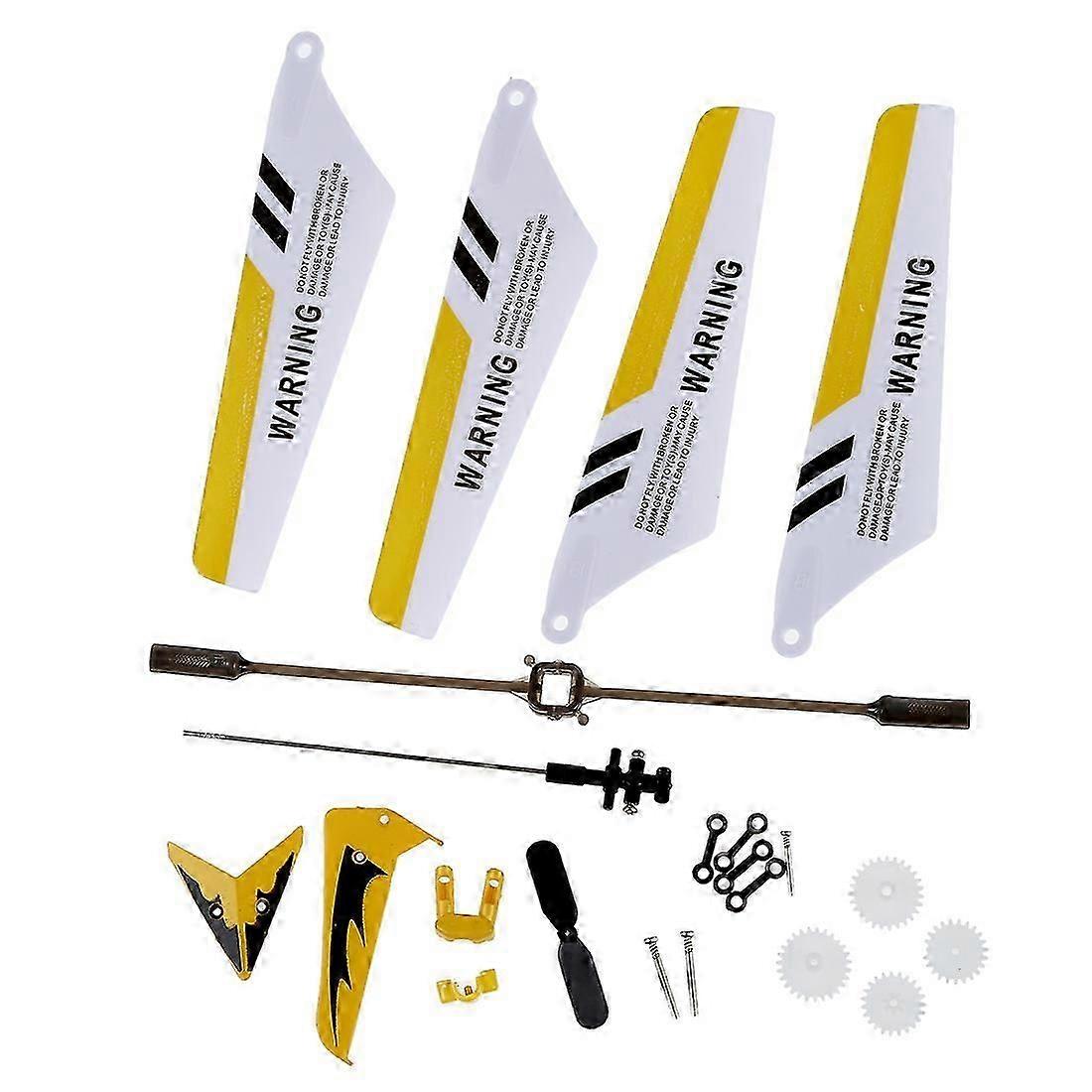 Syma Full Set Replacement Parts for Syma S107 RC Helicopter, Main , Main Shaft,Tail Decoration