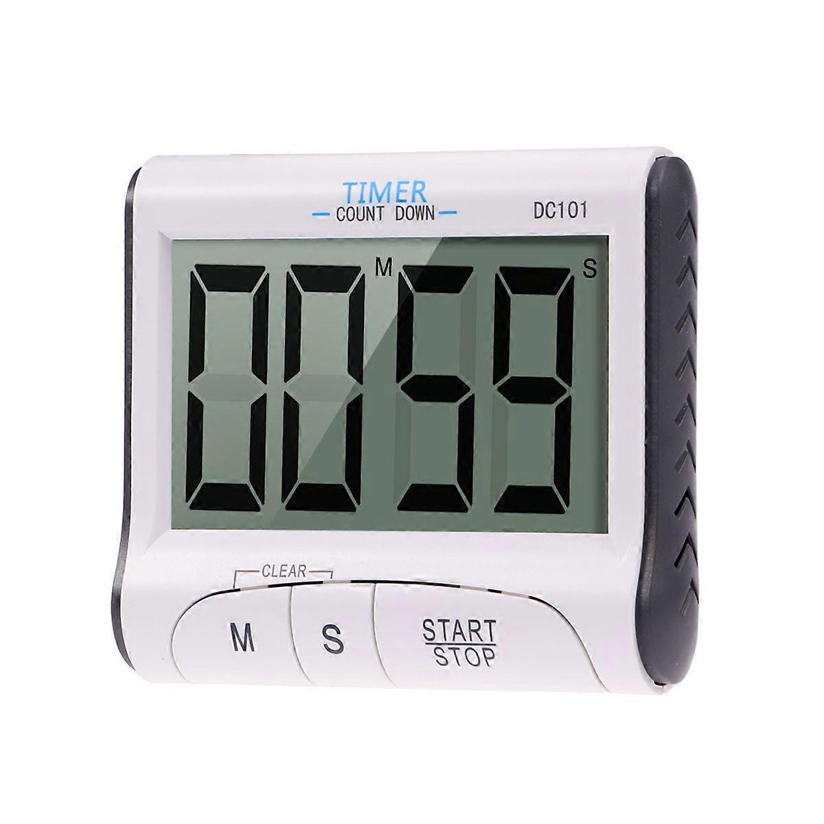Timer for Kitchen Cooking with Large Display and Simple Control Panel