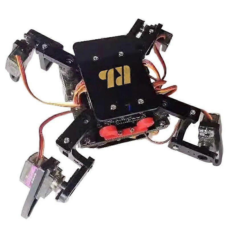 STEM Programming Intelligent Robot Kit Spare Parts DIY Electronic Kit Assembly Spider Robot APP Remote Control Robot Full Set