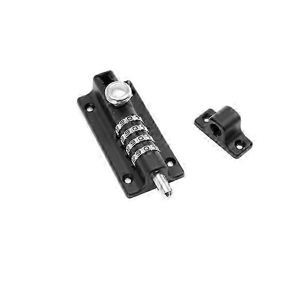 4-Wheel Coded Door Lock, Waterproof Keyless Combination Lock for High Security