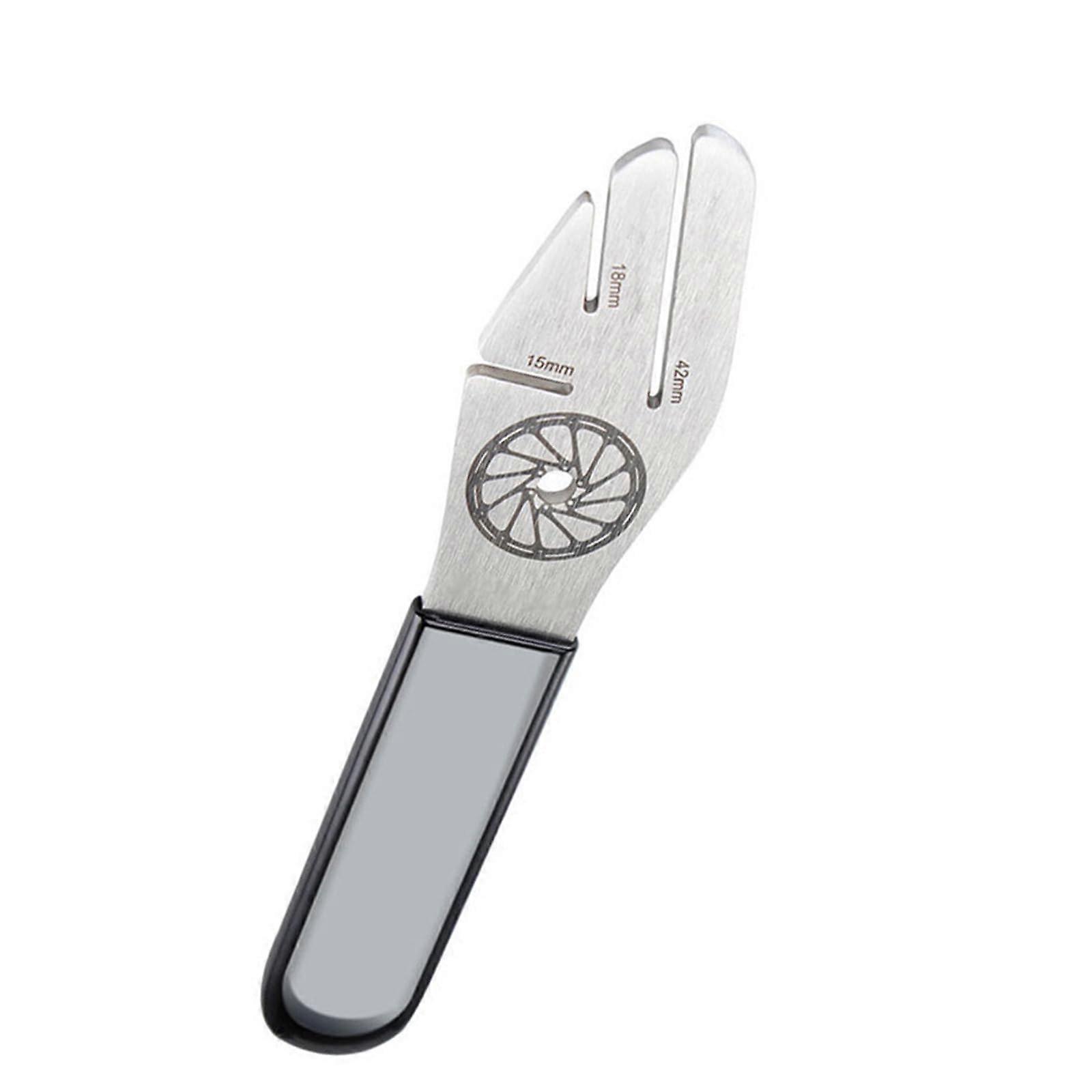 Durability Disc Brake Rotors Corrections Tool with Comfortable Grip Brake Wrenches for Alignment and Easy Adjustment brake pad core for disc brakes