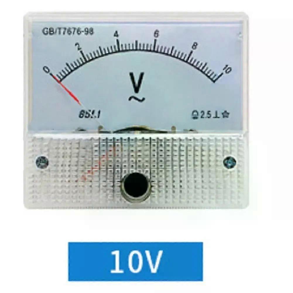 85L1-V Zeiger Typ AC ABS Voltmeter Zeiger AC Voltmeter Analog Voltmeter Zeiger Panel Meter Spannungsmesser Analog AC Voltmeter