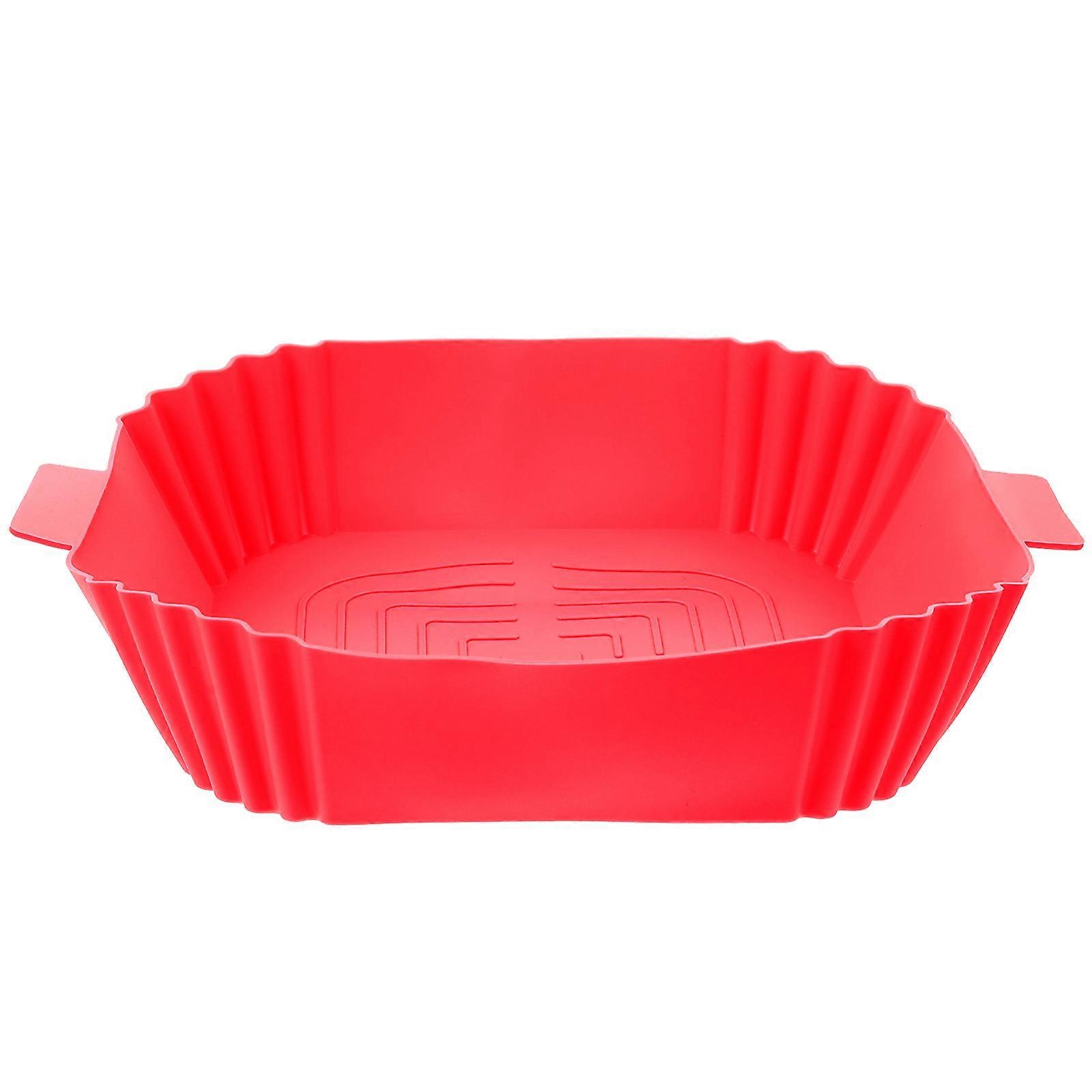 Air Fryer Silicone Liner Reusable Non Stick Mat Premium Bowl Easy Cleaning Food Integrity Snacks Meals