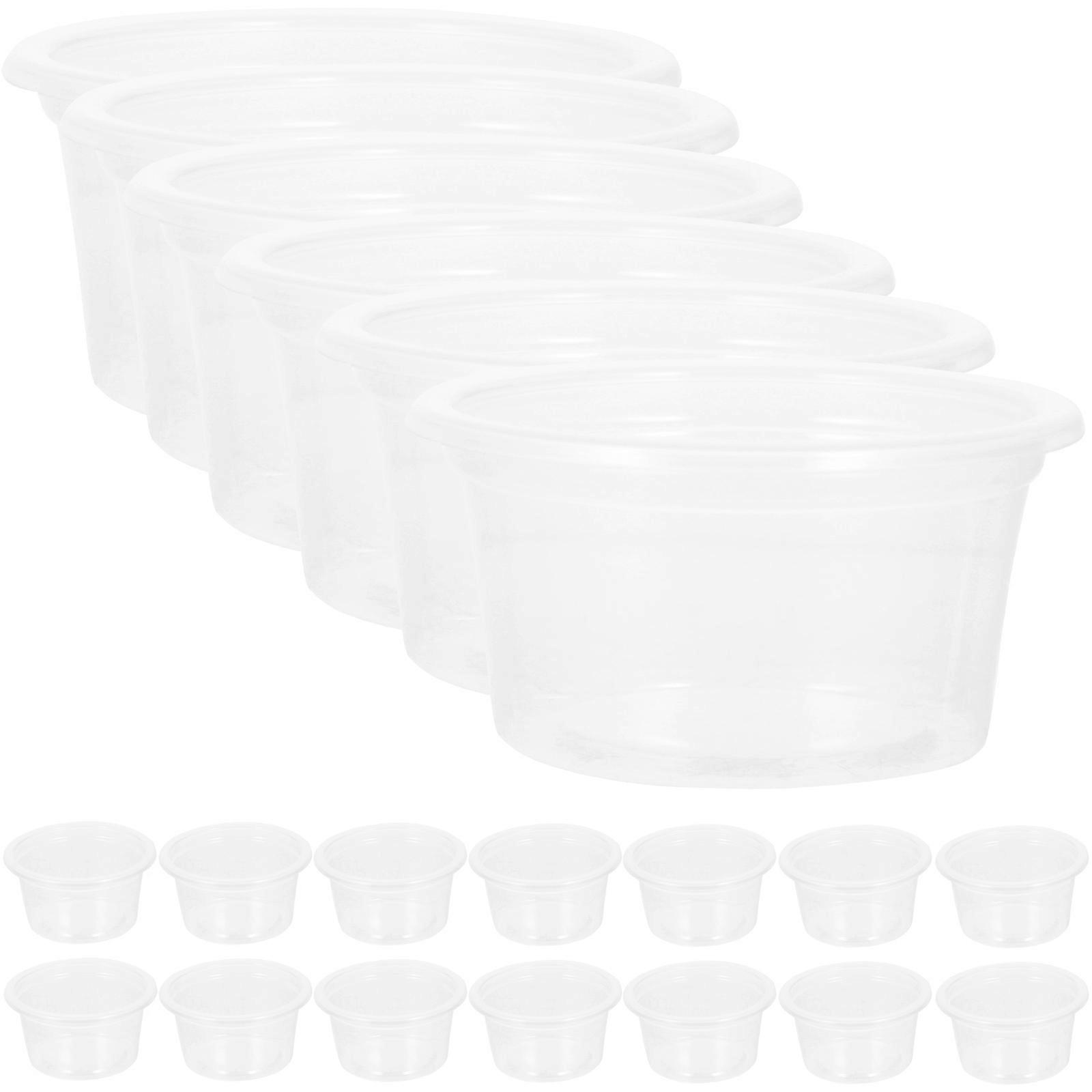 Snake Bowl Transparent Reptile Water Dishes For Reptiles Turtles Geckos Snakes Lizards 20Pcs