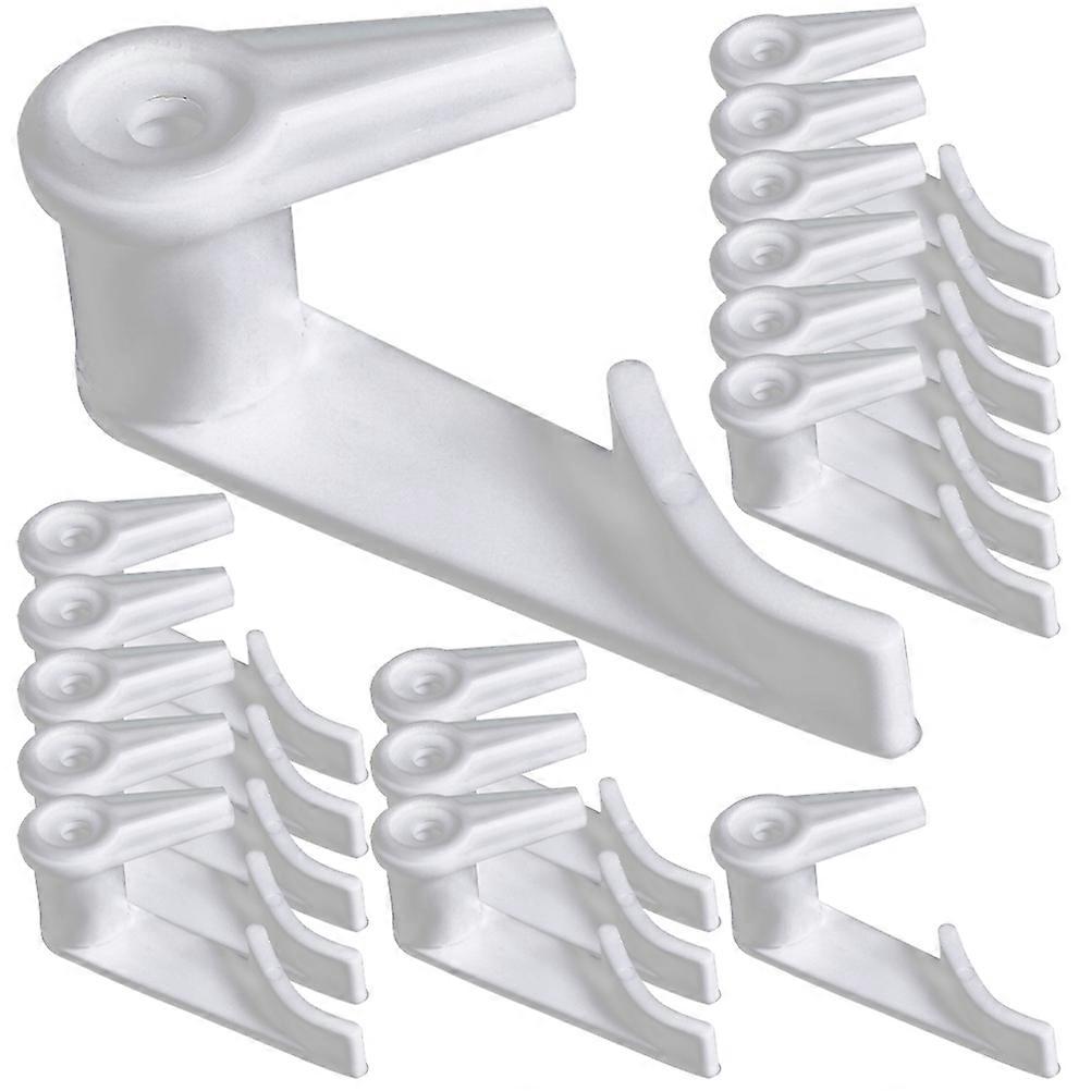 Durable 100PCS Ceiling Lamp Buckle Clips for LED Lights – Easy Install Light Holder for Various Lamp Shades