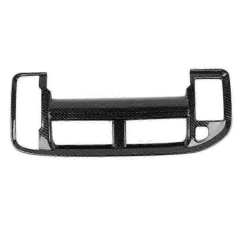 Center Console Dashboard AC Vent Cover Trim for 2020-2023 2021-2023 - ABS Carbon Fiber
