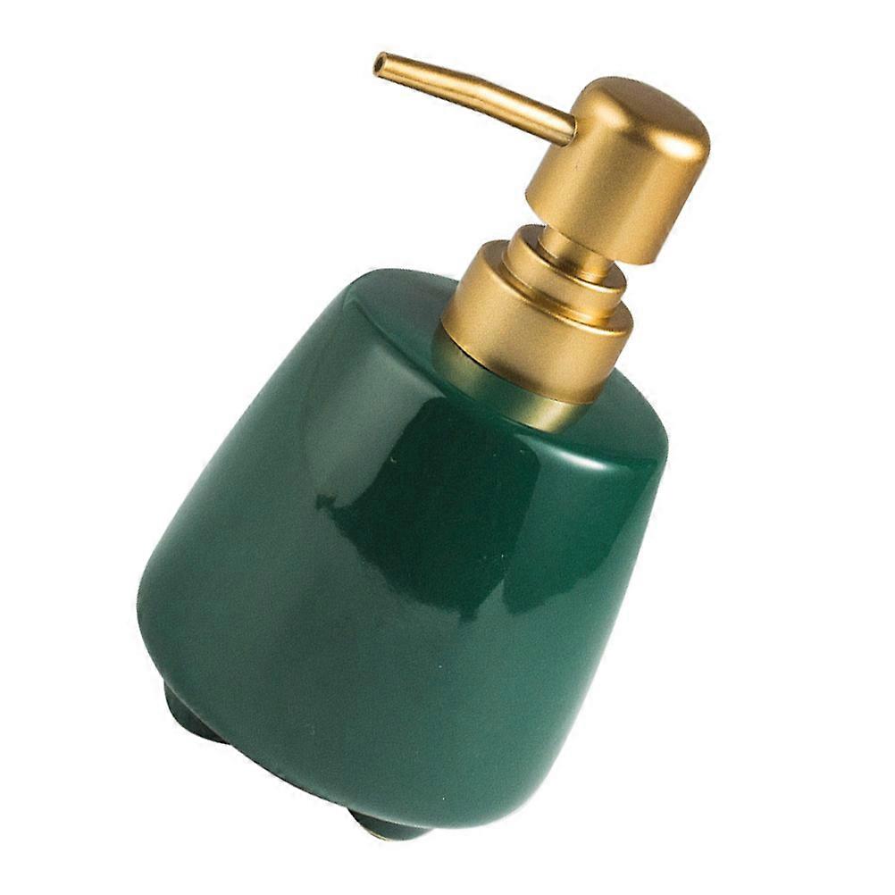 Ceramic Lotion Dispenser Press Pump Design Bathroom Style Liquid Storage 1Set