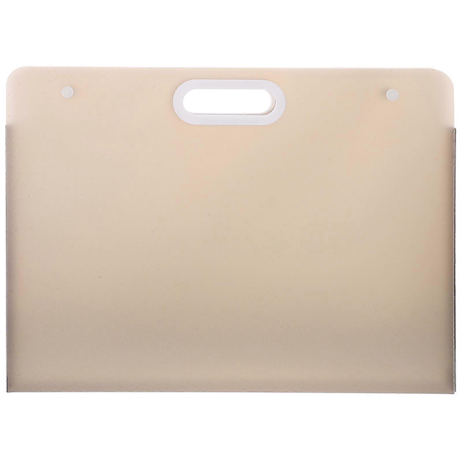 Art Organizer Storage Bag, Durable Contract Document Holder for Professionals, Teachers, Students – Grey Envelope for Artwork, Bills, and Papers