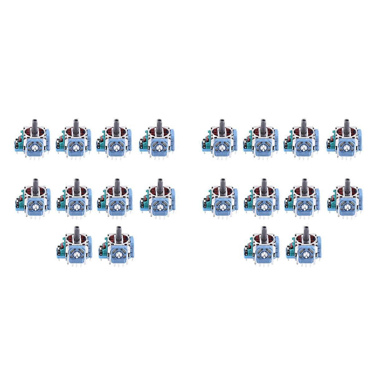 20PCS 3D Joystick Module Potentiometer for Game Controller Vibrating Joystick Repair Parts