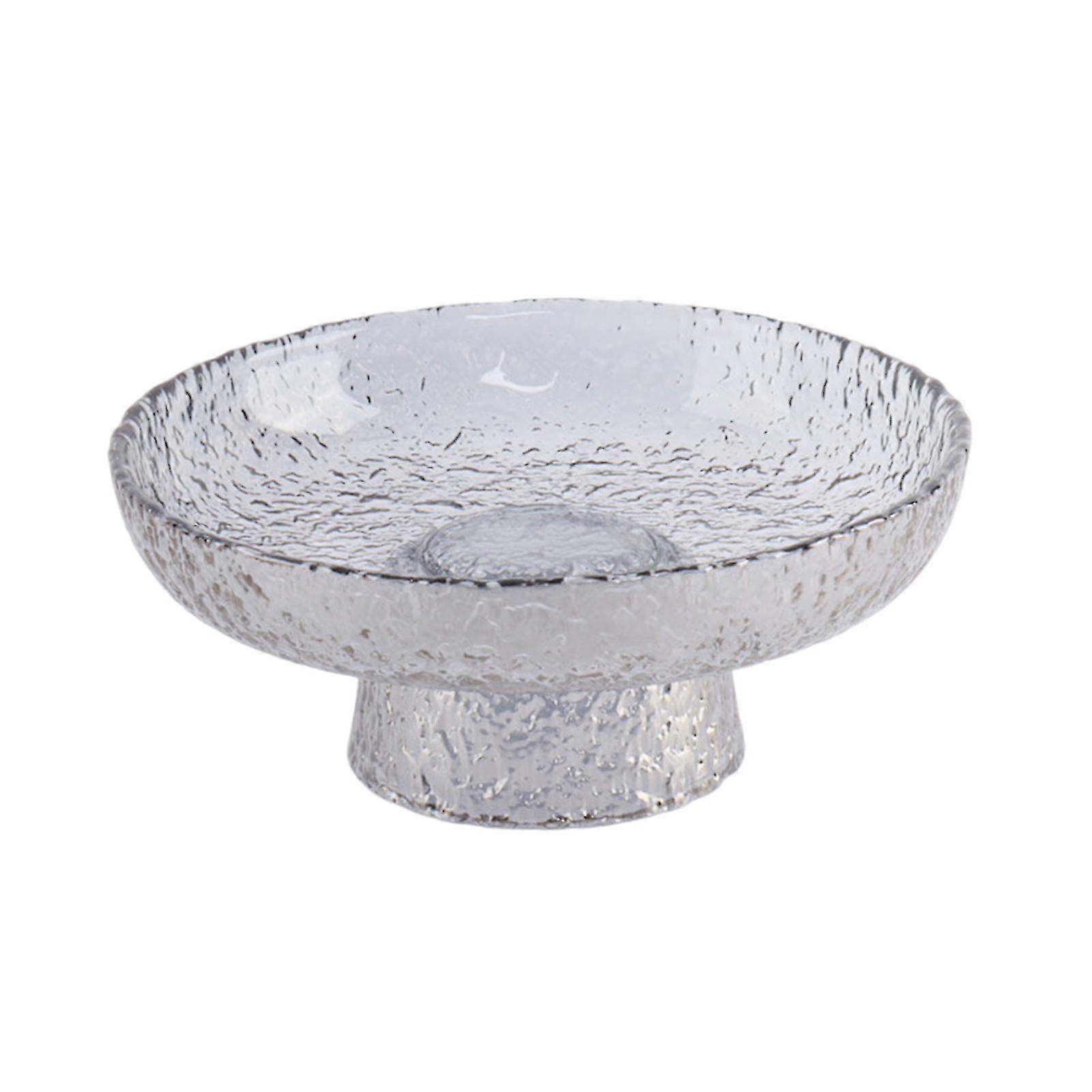 Decorative Glass Fruit Bowl for Table Countertop Office Home Color A