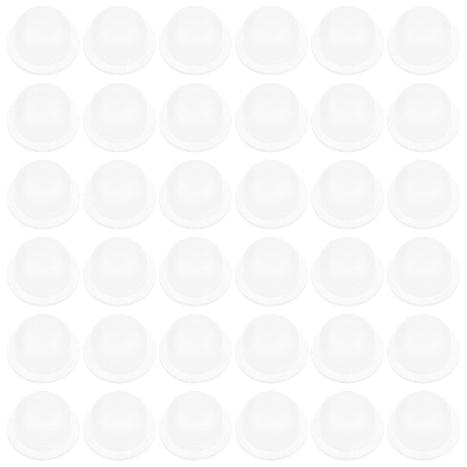 100pcs Transparent Threaded Essential Oil Bottle Stoppers   Reusable Leakproof Sealing Caps for Aromatherapy Bottles, Easy to Tighten for Secure