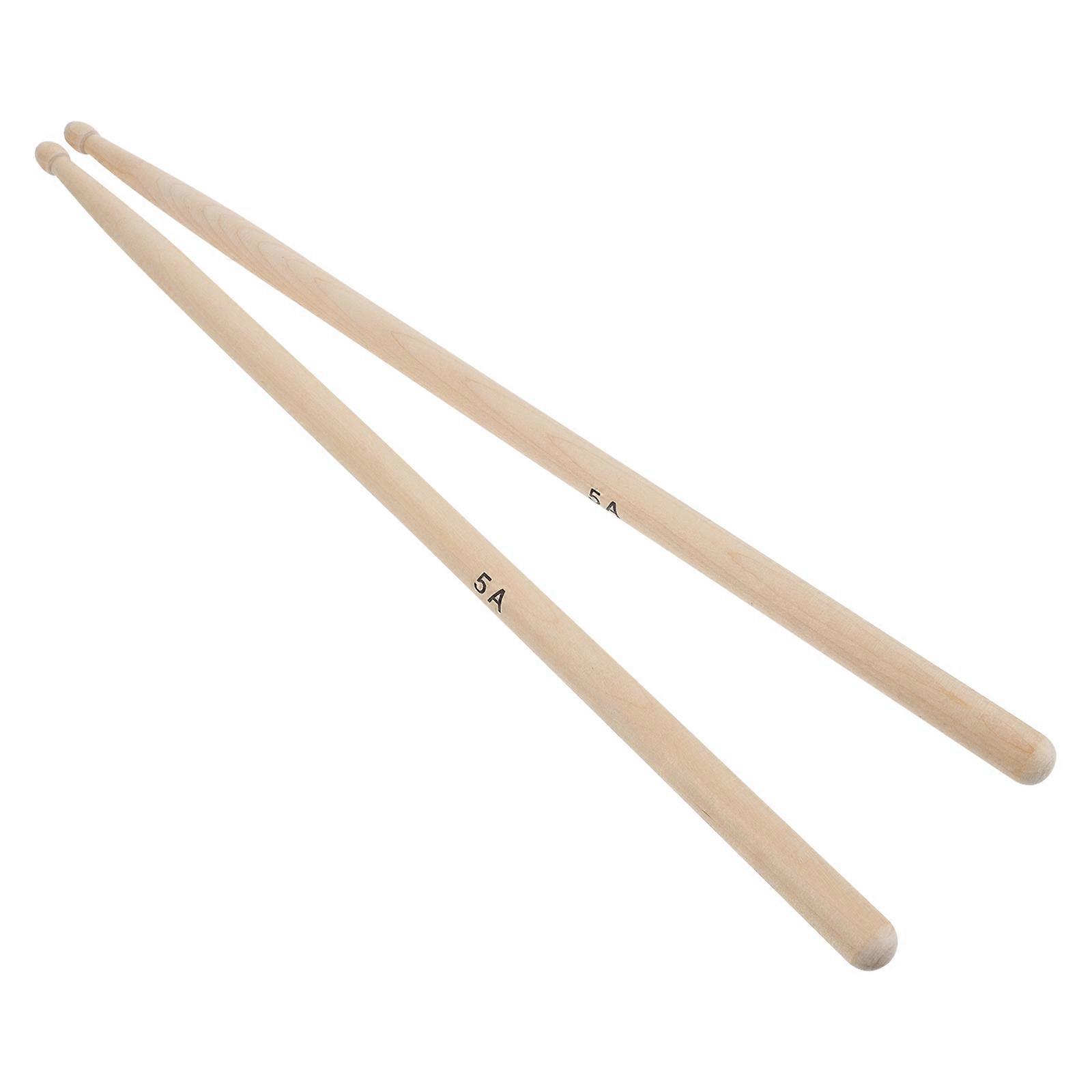 Professional Maple Drumsticks for Percussion Instruments – Smooth, Durable, Ergonomic Design Enhancing Bass Performance for Musicians and Drummers
