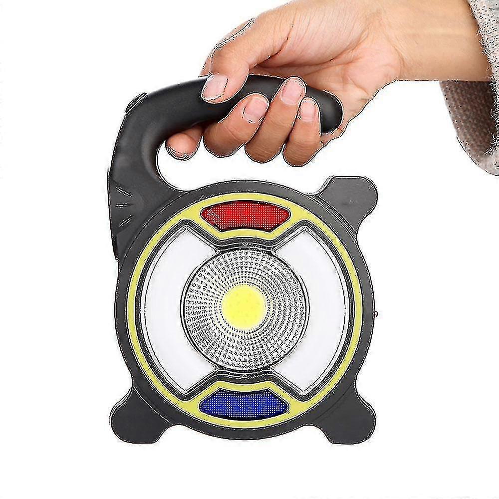 Super Bright Rechargeable Camping Light with Solar Charging and USB