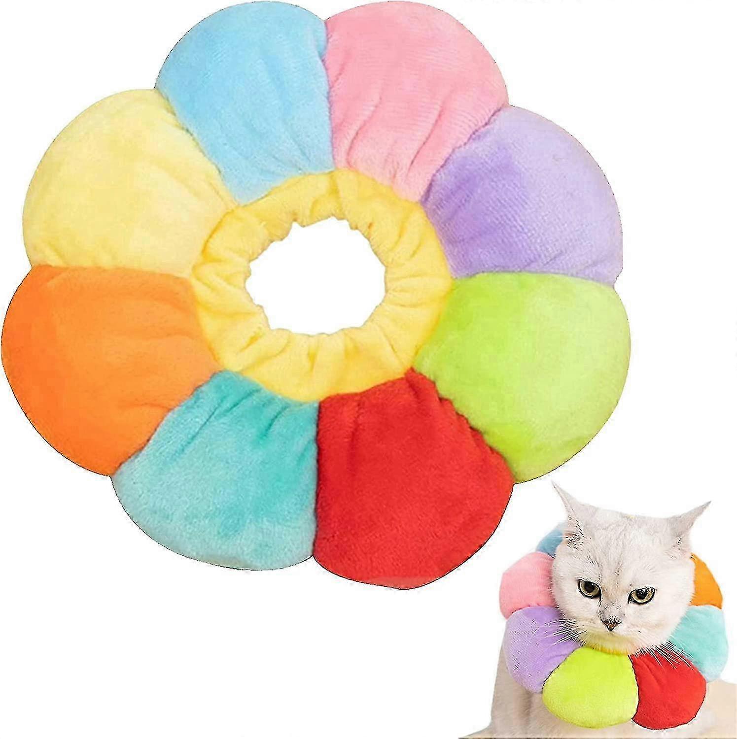 Adjustable Anti-Bite Protection Collars Suitable for Cats and Dogs