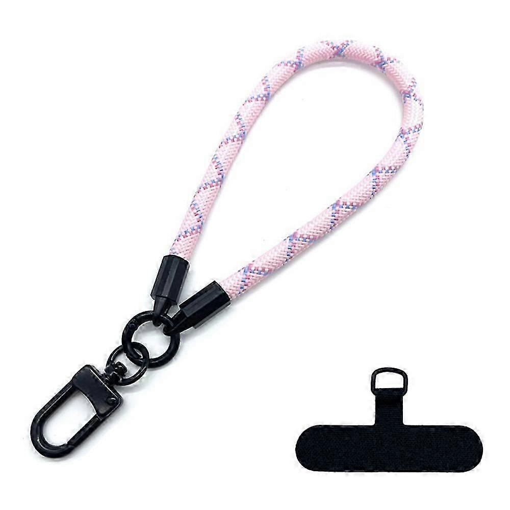 Mobile Phone Lanyard with Tether Tab, 7mm Thick Anti Theft Wrist Strap, Total Length: 30cm