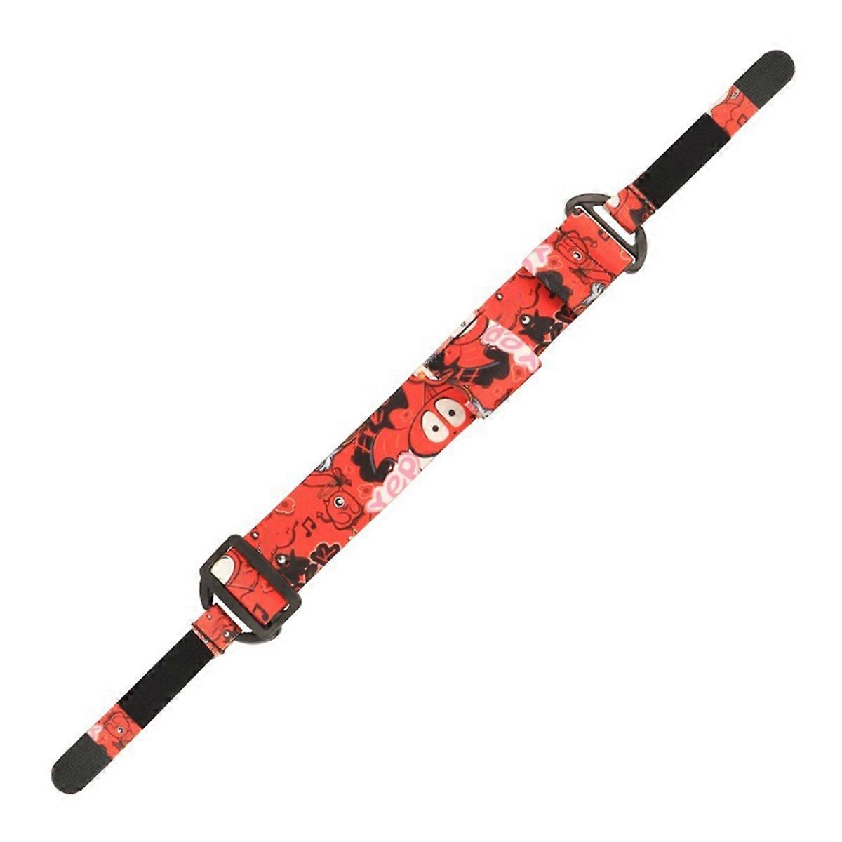 Adjustable Battery Strap for Googles 2 Holder Headband Kerchief Band Head Strap Fixer for Avata,Red