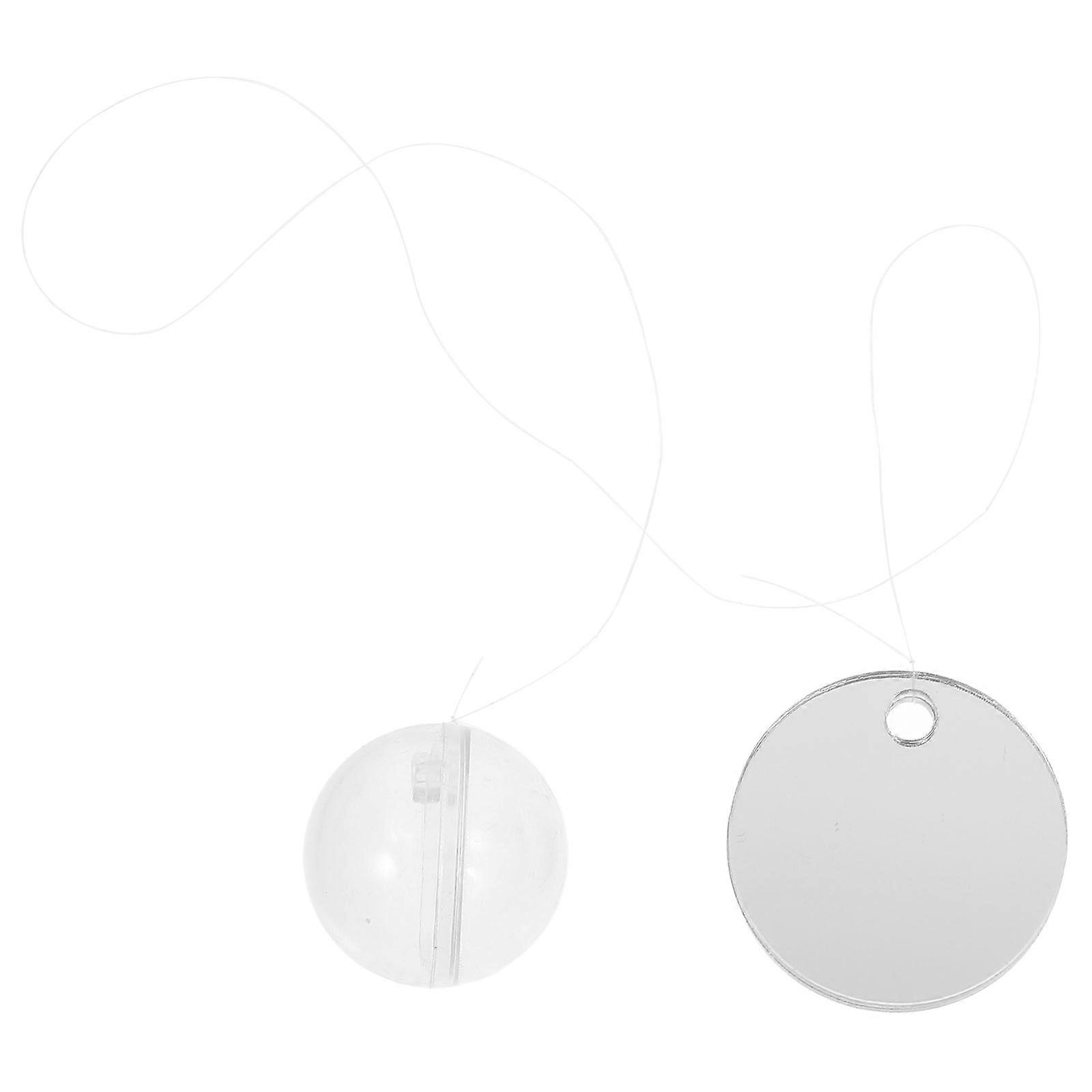 Floating Betta Mirror Aquarium Accessories Fish Enthusiasts 4x4cm 1 Set