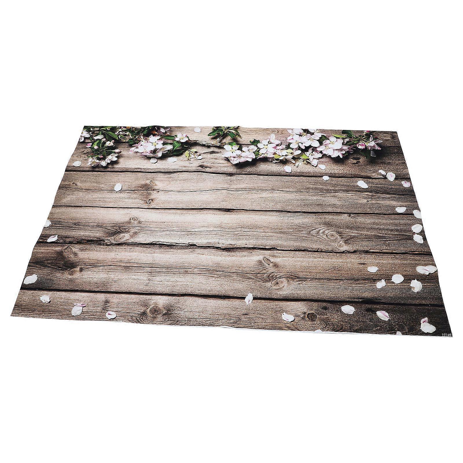 Rustic Wood Mother's Day Backdrop Crafted Wall Tapestry Decoration Rectangular Shape Simple Wood Wall Scene Patterns 125X82X0.1CM 1Pack