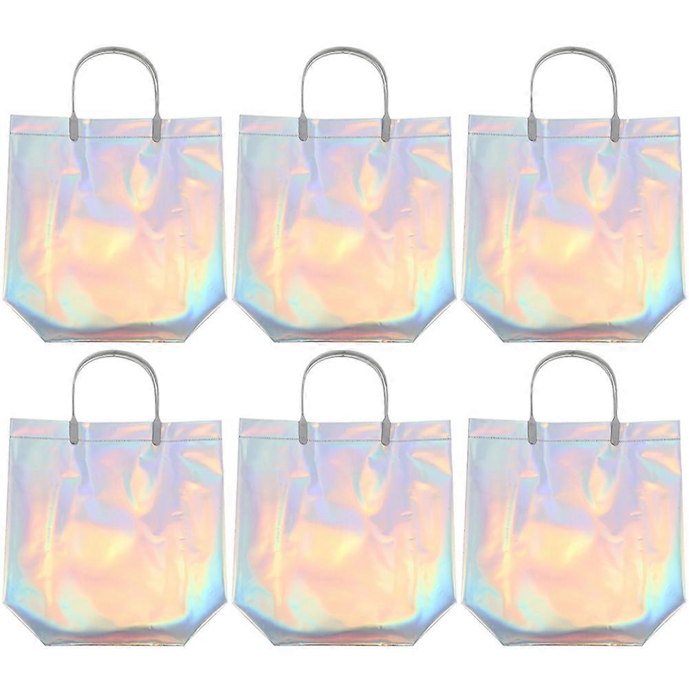 Dustproof present Bags Shopping Storage Bags Simple Design Rectangular Shape 32x28cm 6Pcs
