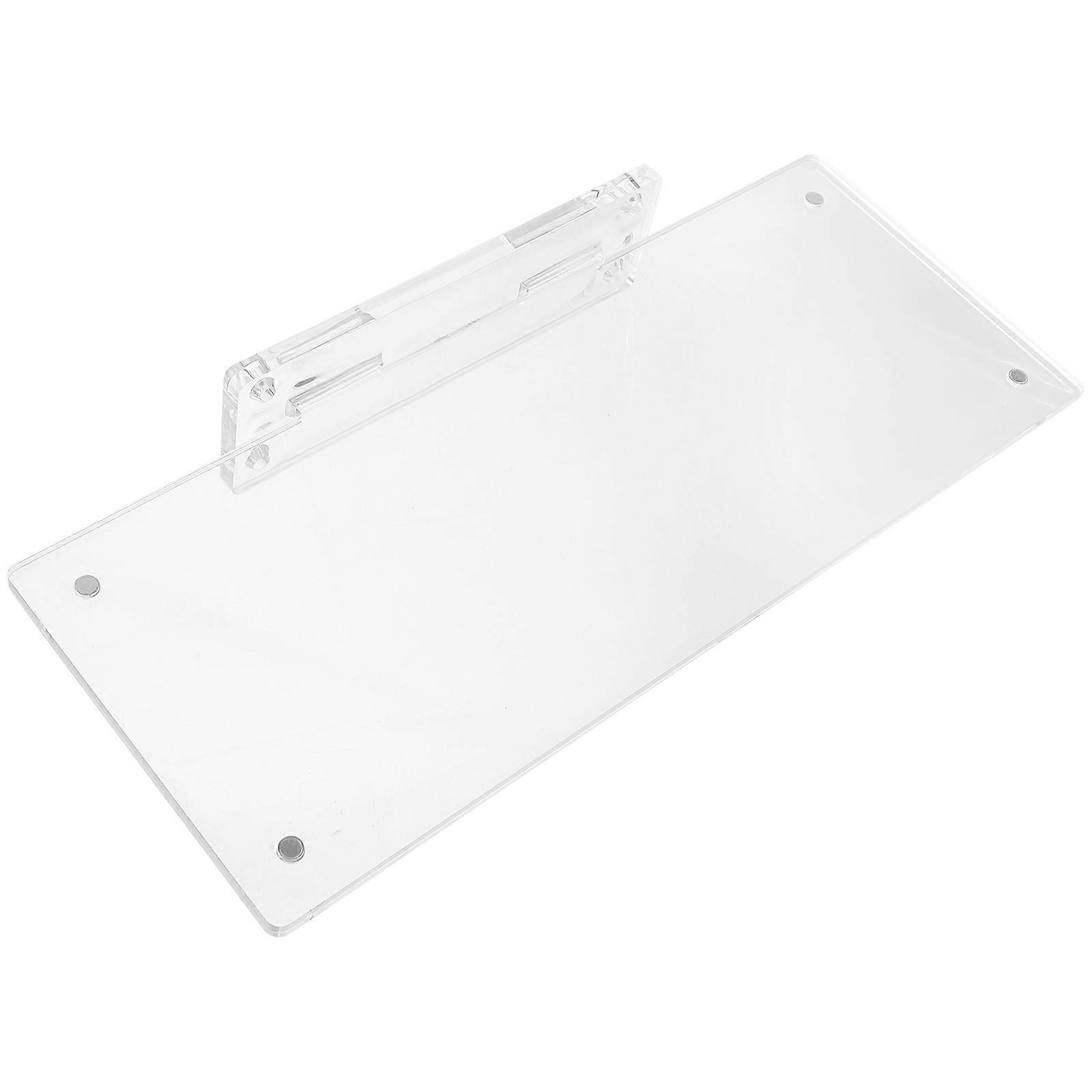 Acrylic Sign Office Doorplate Business Owners Sleek Design Replaceable Door Plate 1Pcs
