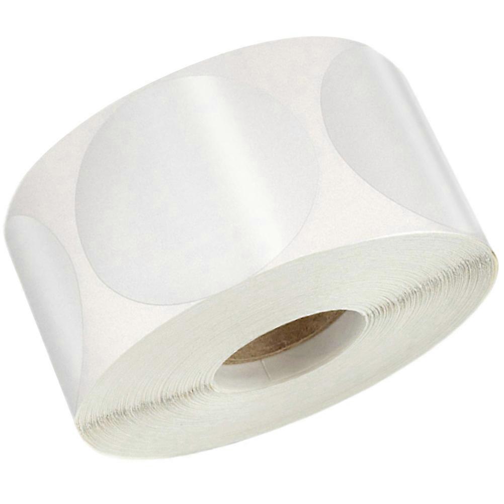 ملصقات مستديرة واضحة ملصقات قابلة للإزالة لصندوق ختم المغلف الديكور التنظيم المنزلي صياغة احتياجات وضع العلامات