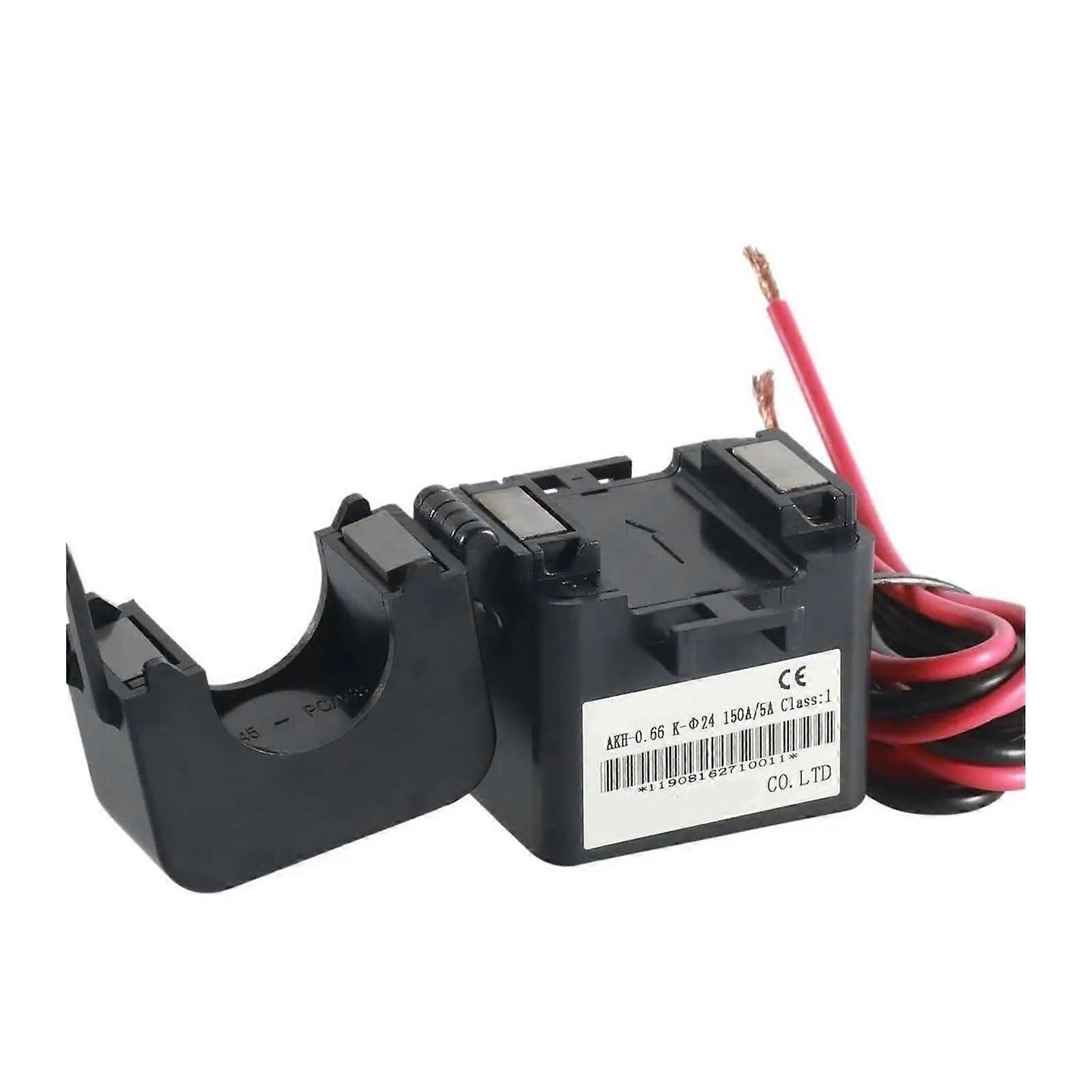 AKH0.66 K K24 24mm current transformer, input 100A300A, output 5A, 1A, 40mA, 50mA, 100mA (250A to 5A).
