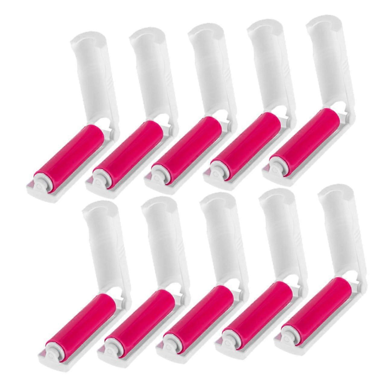 Pack of 20 Mini Lint Rollers for Pets, Car Seats Cleaning Multicoloured