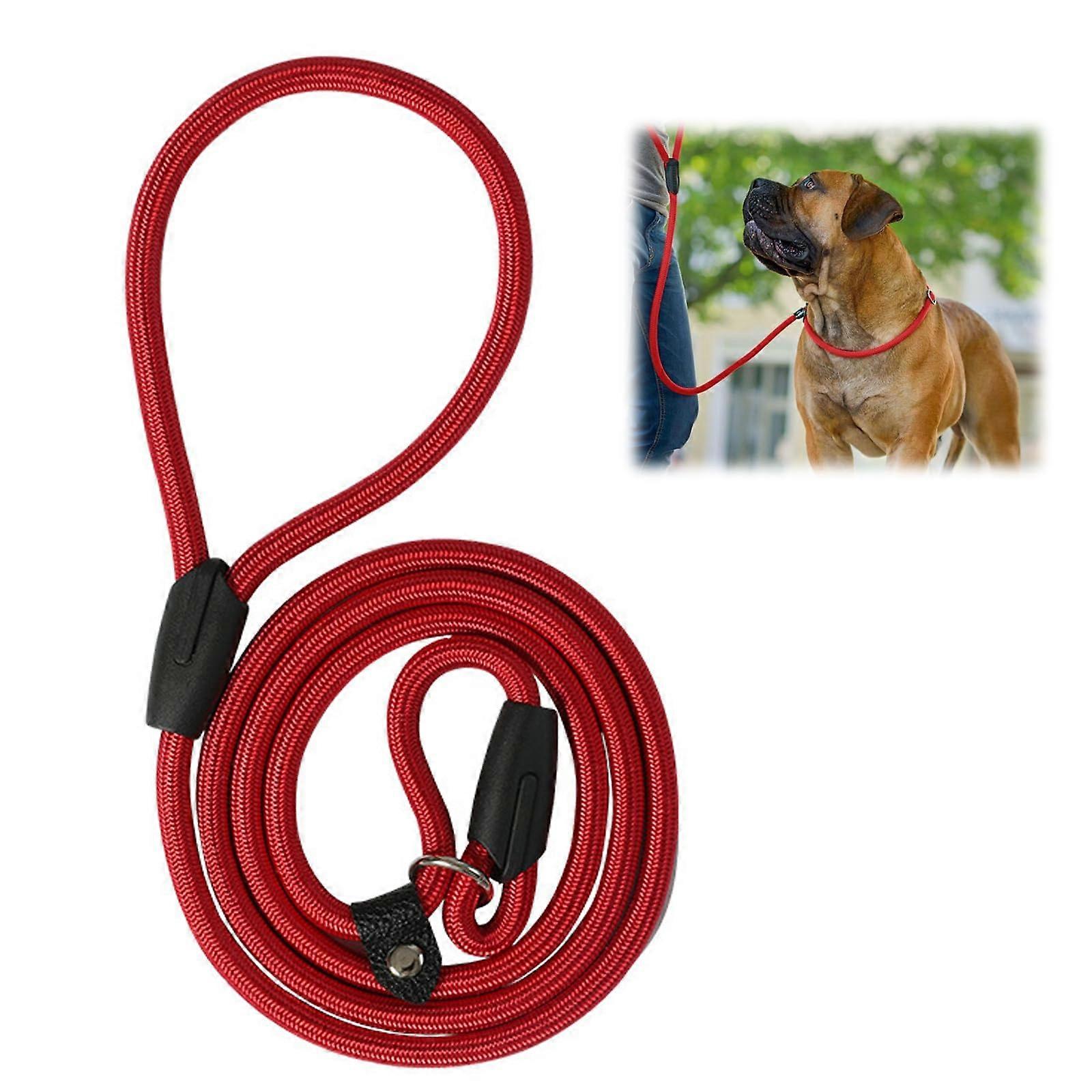 Figure 8 Dog Leash Durable, 120 cm Long, Adjustable Training Lead, No Collar, Suitable for Small, Medium and Large Dogs