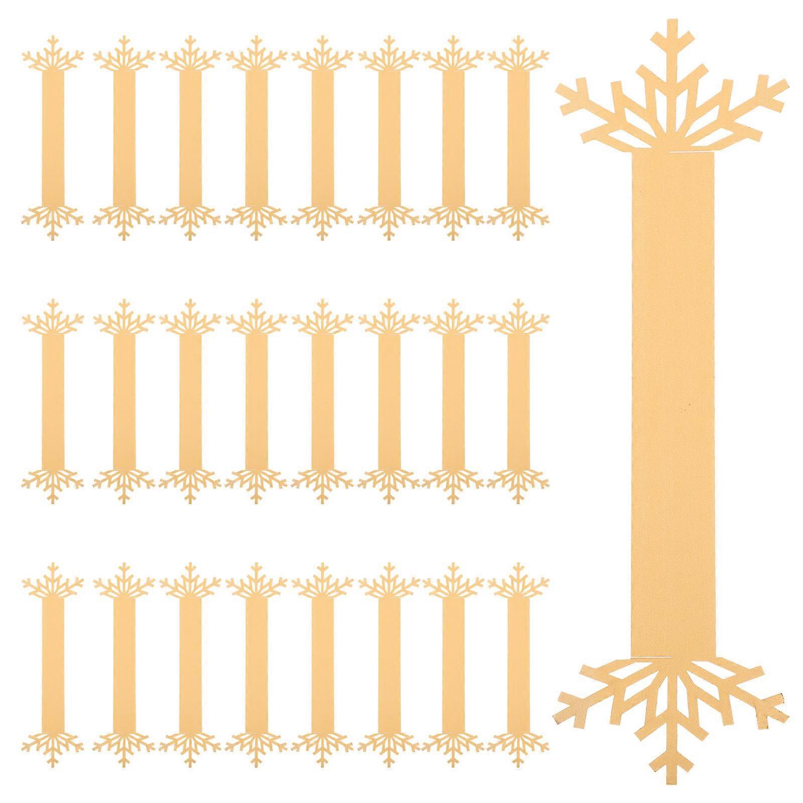 Creative Napkin Buckles Hollow-Out Design Suitable For Daily Use And Holidays 25Pcs