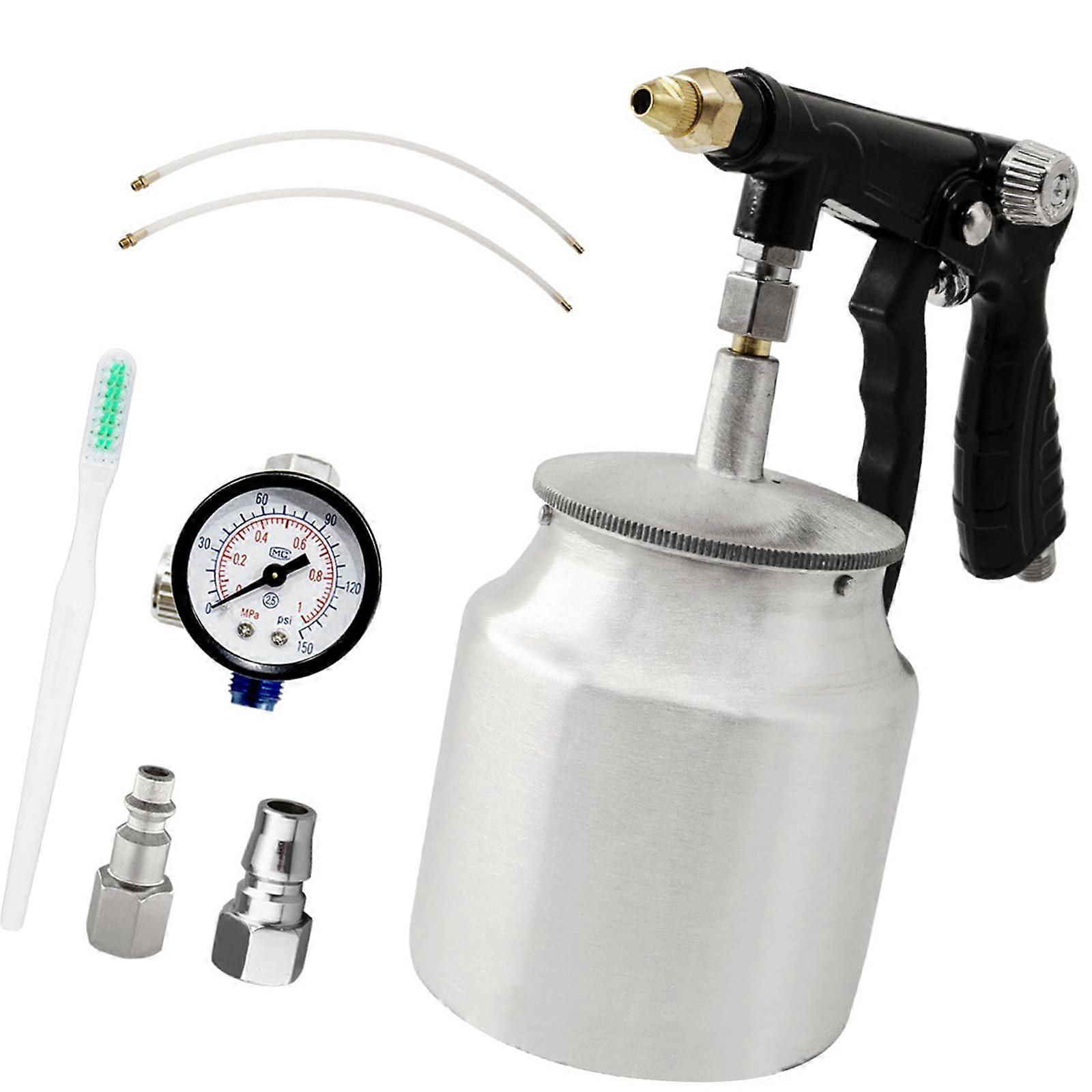 Undercoating Guns with Suction Cup for Truck Bed Liners, Rust-Free, Ideal for Hard-to-Reach Areas in Vehicle Coating