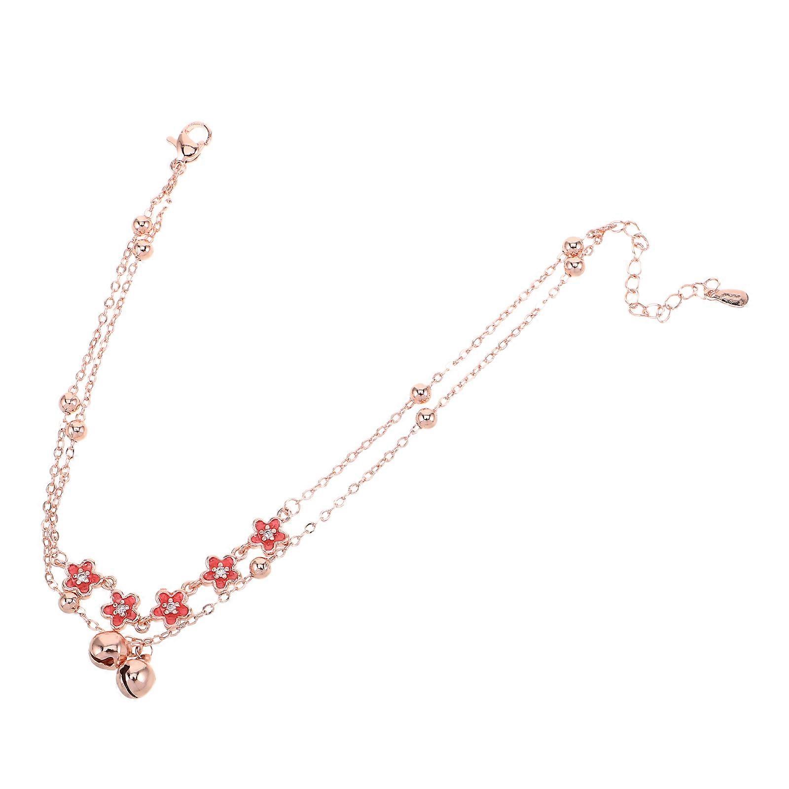 Here's a polished product description for your **Adjustable Lightweight Foot Jewelry with Bell Detail**, suitable for online listings or marketing