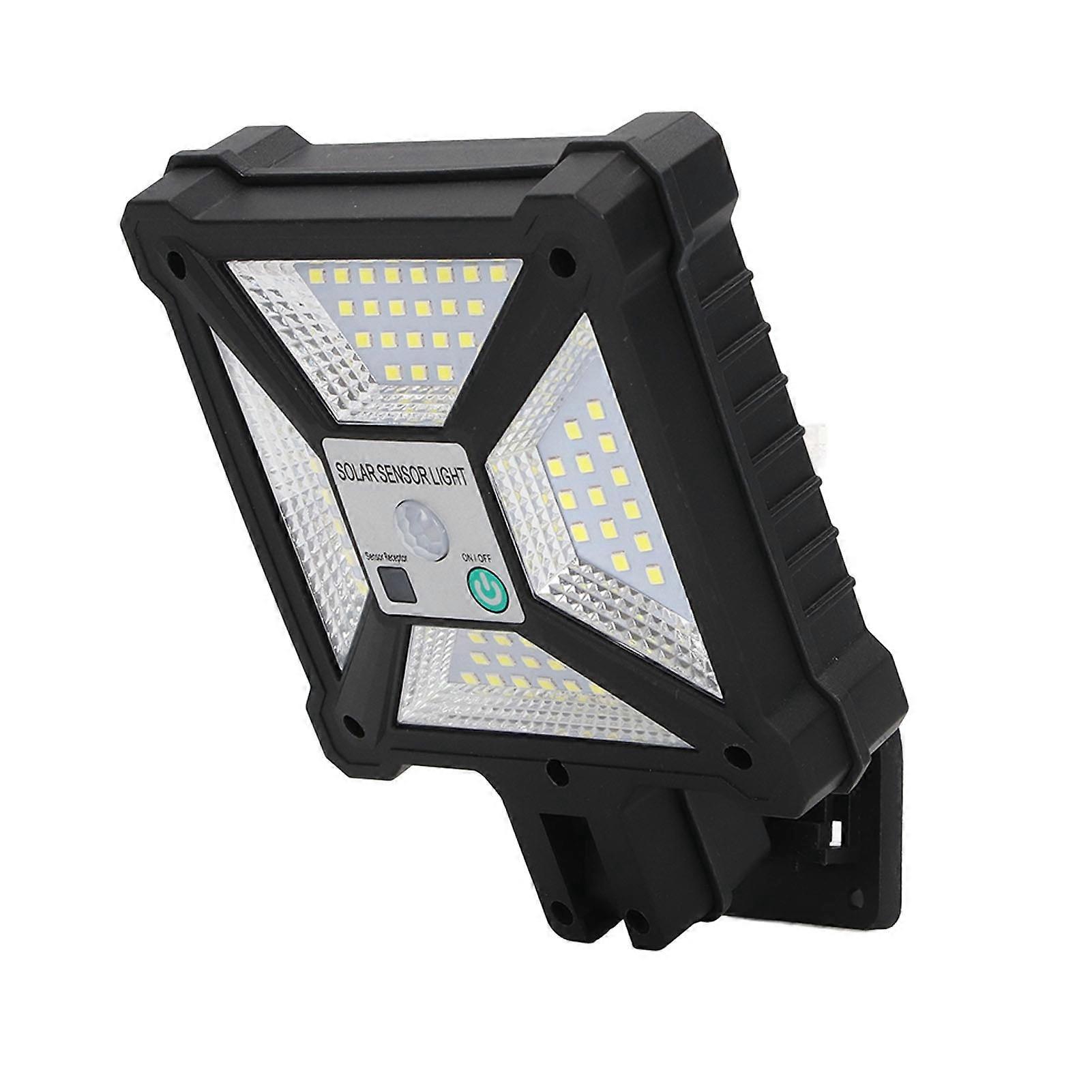 Solar Outdoor Light Motion Sensor IP65 Waterproof LED with Remote Control for Pathway Fence