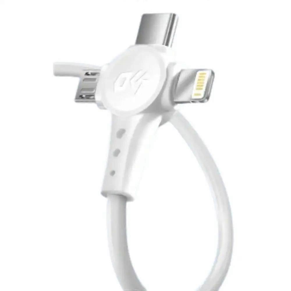 120W 3-in-1 Usb-c Super-fast Retractable Charging Cable