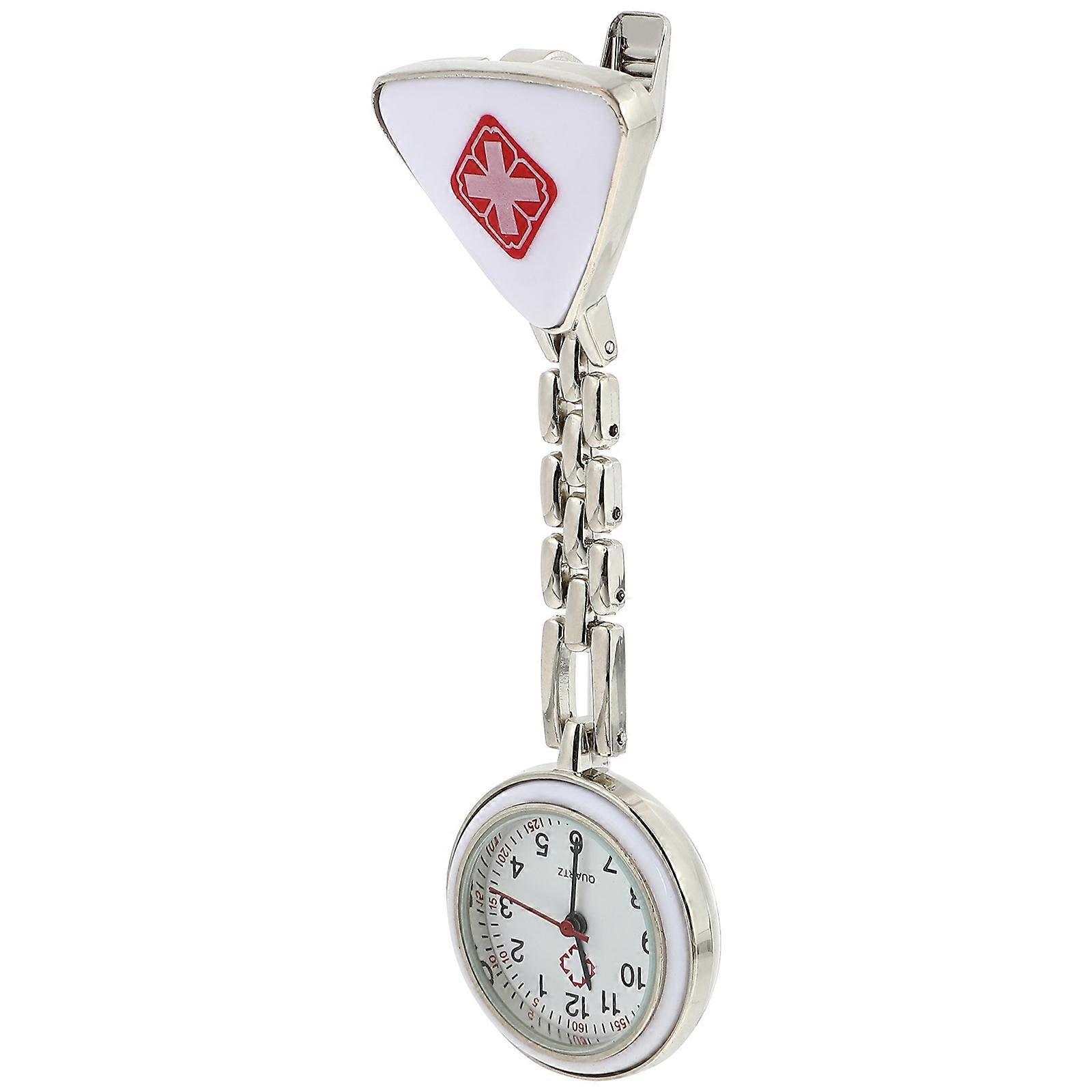 Creative Nurse Watch Triangle Shape Quartz Movement Daily Use Medical Environment Doctors Nurses 1Set