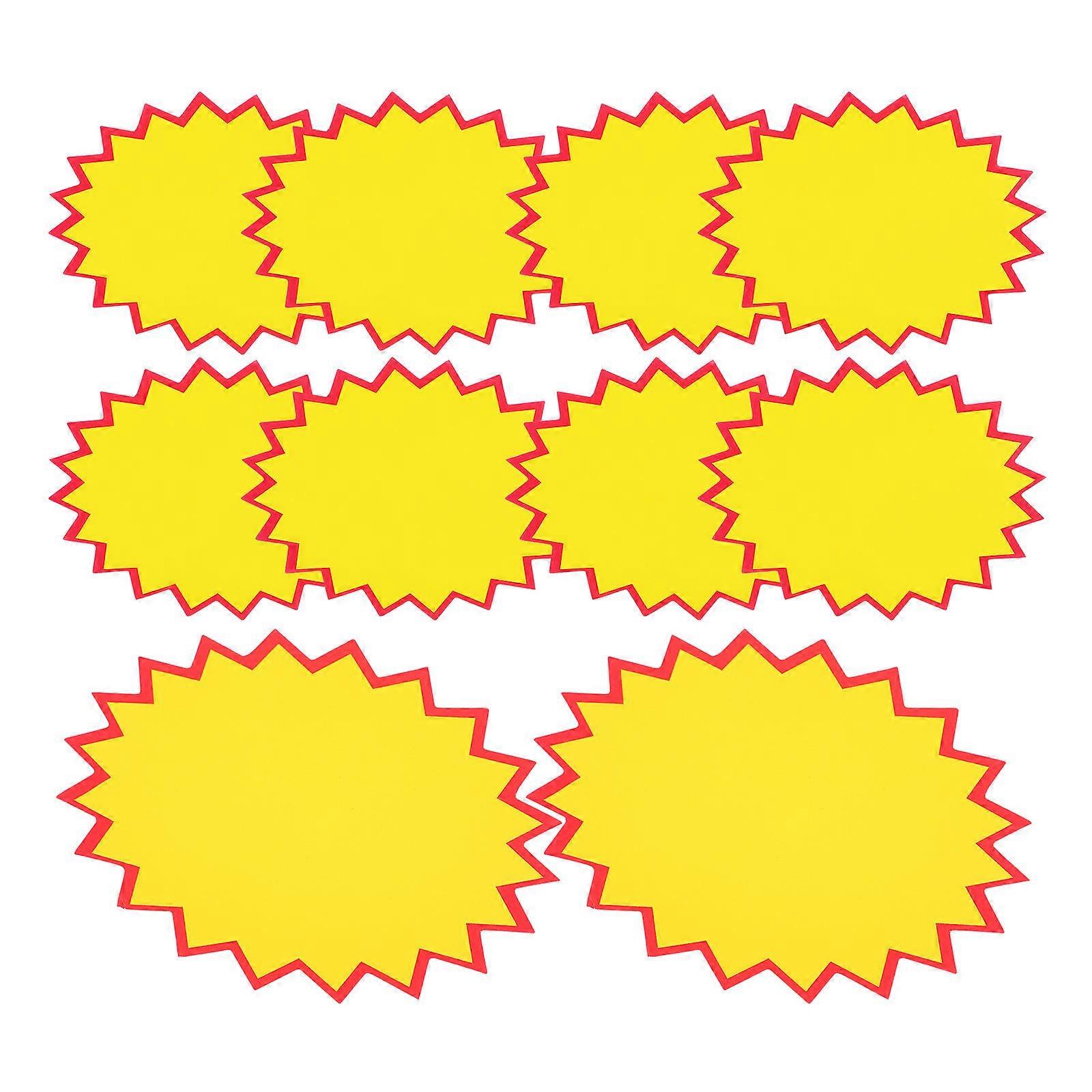 100pcs Paper Price Tag Stickers for Retail Shelves – Easy to Use Clip Sign Holders for Store Advertising and Display Labeling