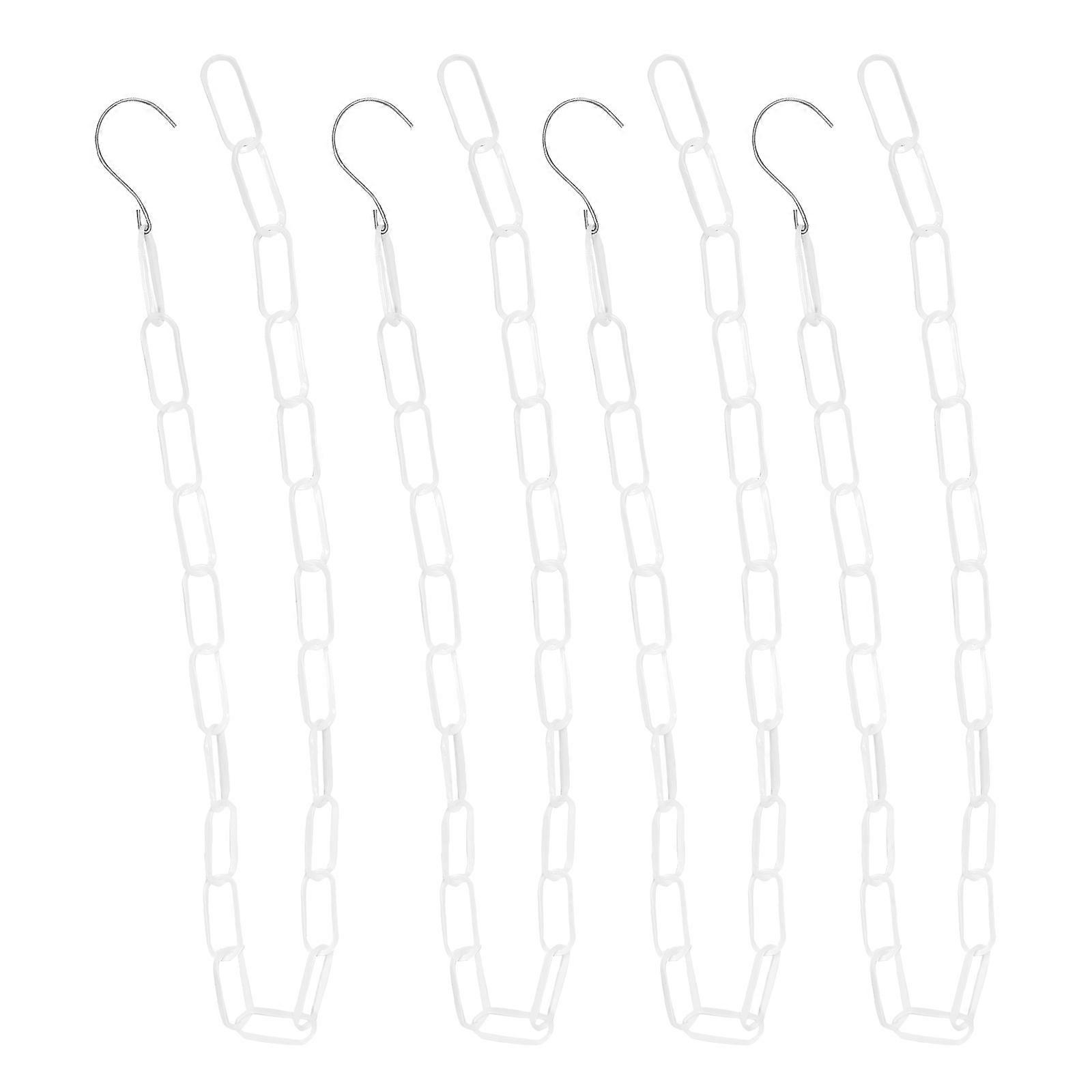 4pcs Plastic Chain for Clothes Hangers with Hook Clotheslines