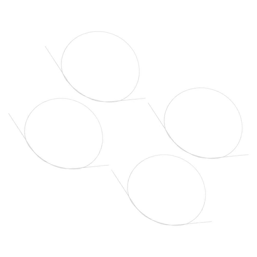 Transparent Plastic Kite Support Rods for Assembly and Repair Projects 4pcs