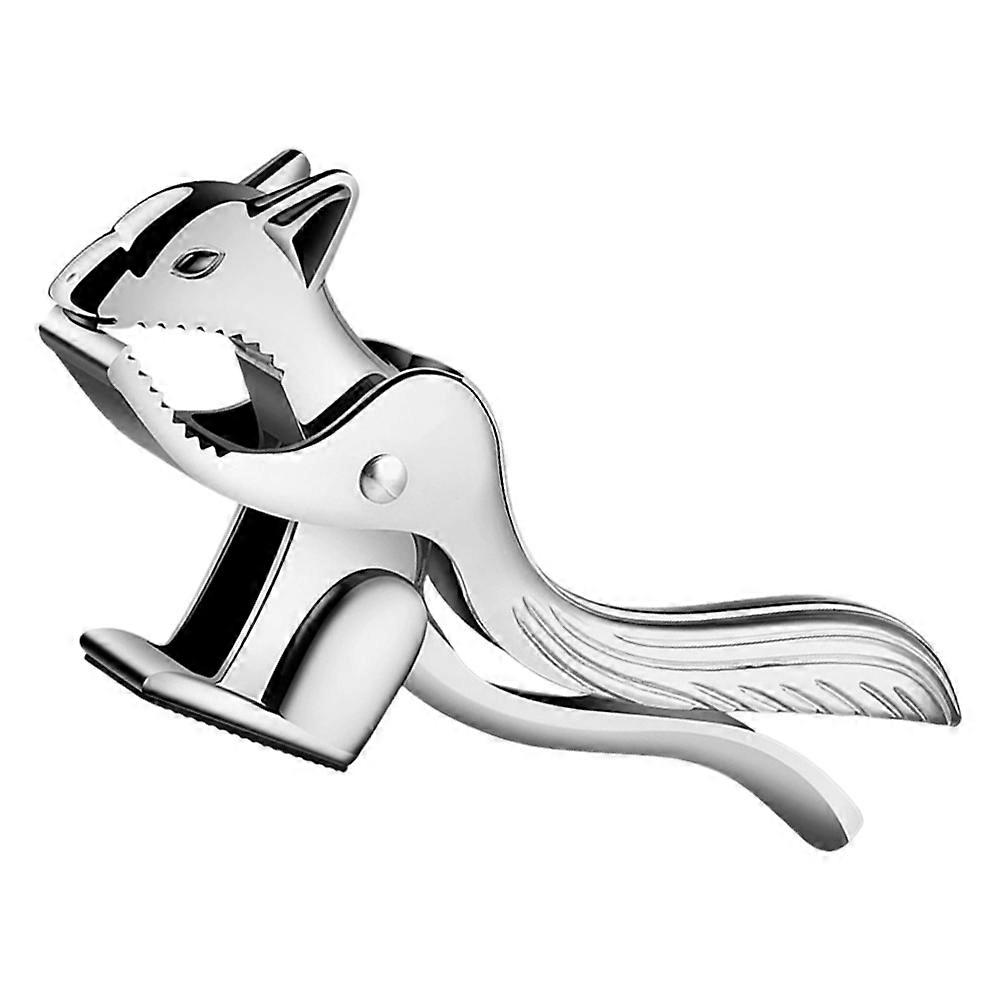 Squirrel Shape Nut Clip Zinc Alloy Multifunctional Design For Kitchen Use 1Set