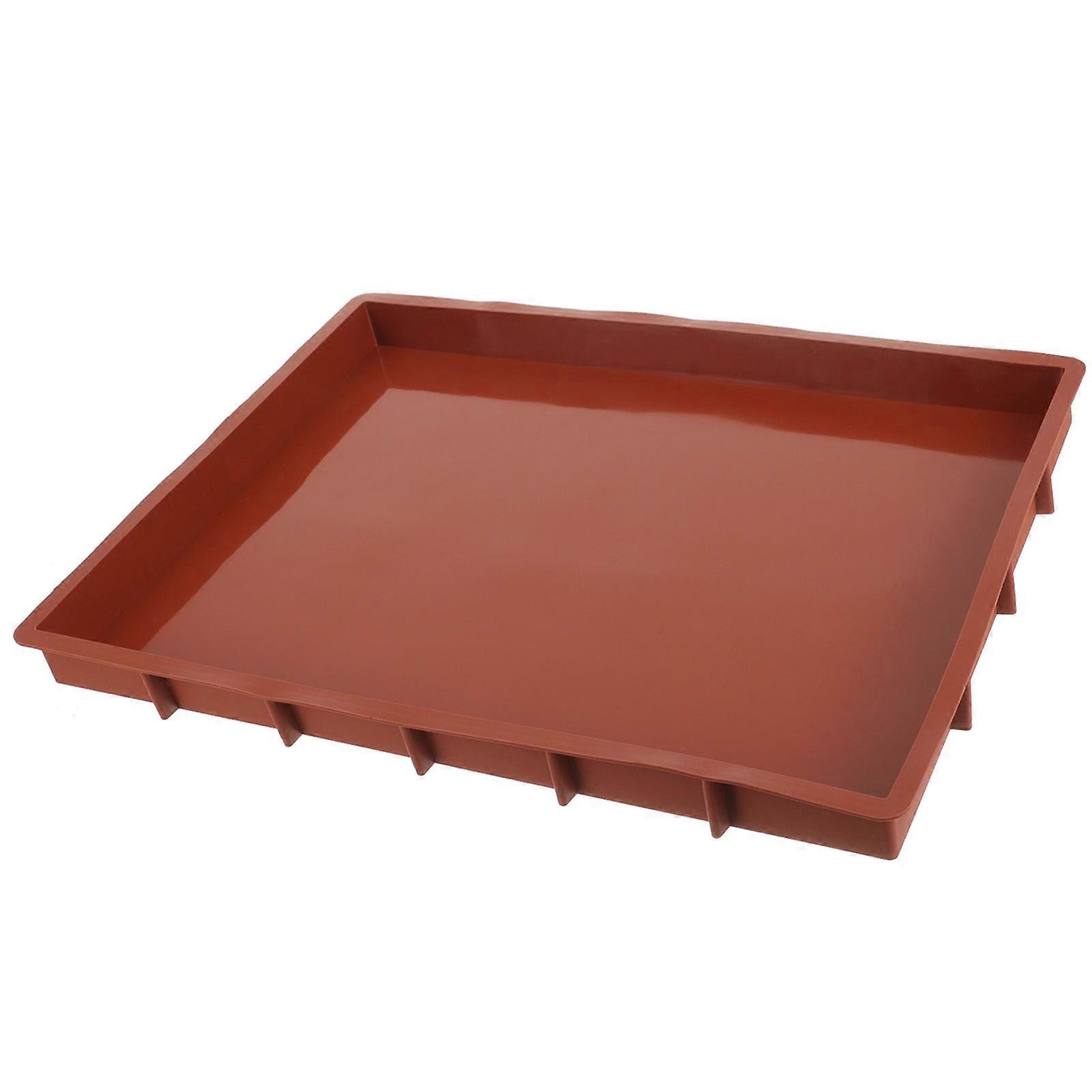 Silicone Baking Mold for Chocolate Cake and Brownie Nonstick Easy Clean Loaf Pan 8.66 x