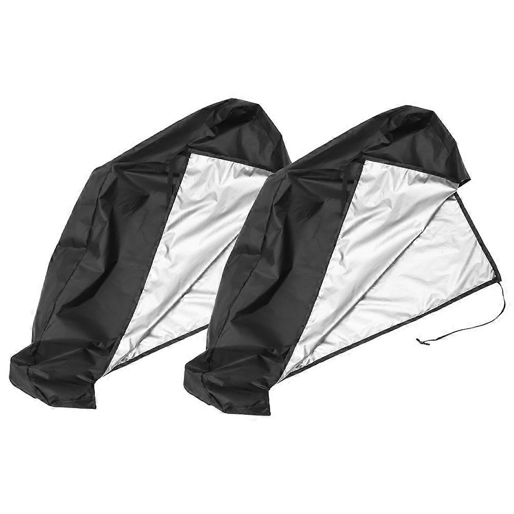 Trailer Hitch Cover Set Durable Tow Ball Protector for Travel Trailers & Caravans Easy Install Hitch for Damage Prevention