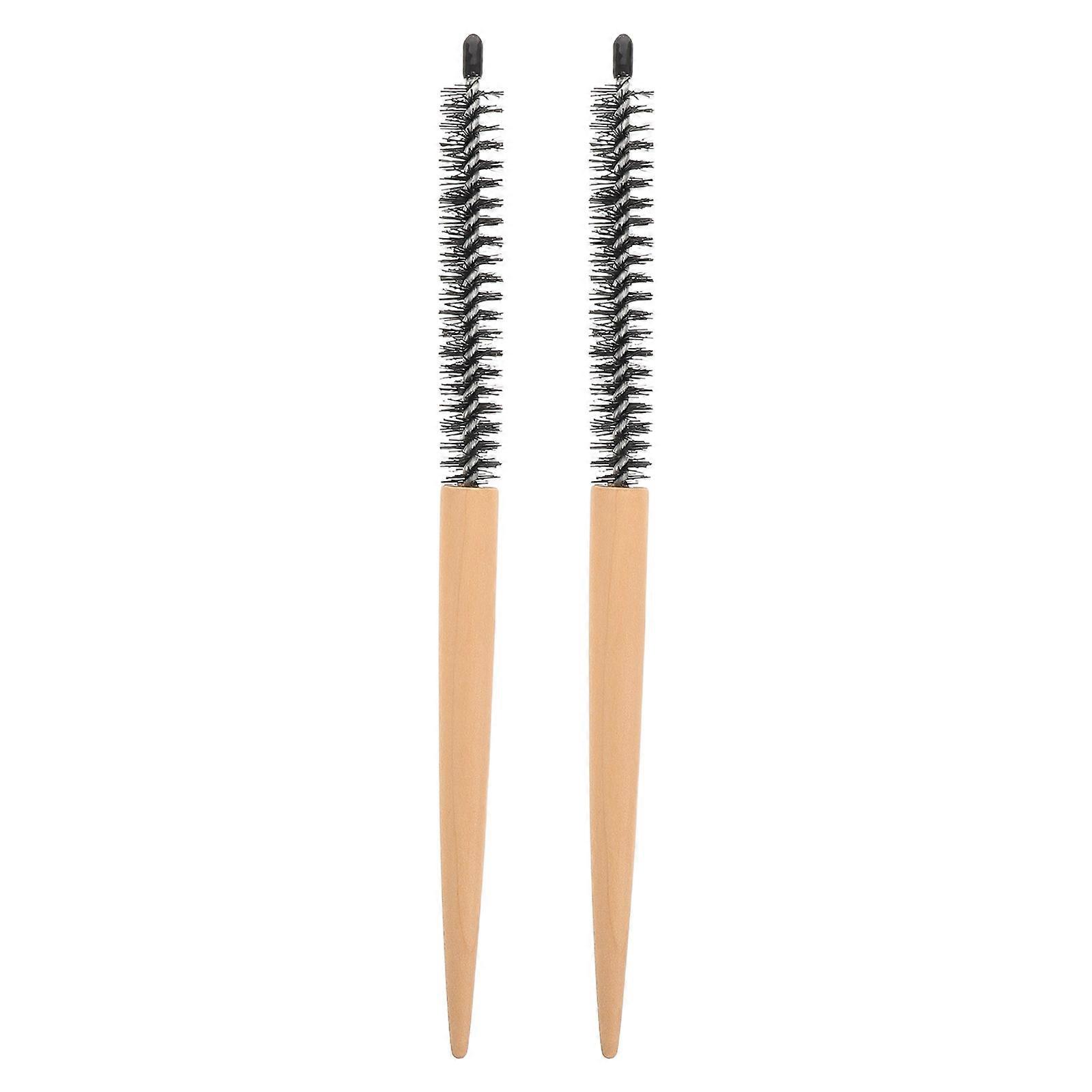 Root Lifting Brush Fine Tooth Comb For Backcombing Volumizing Small Ergonomic Handle 2Pcs