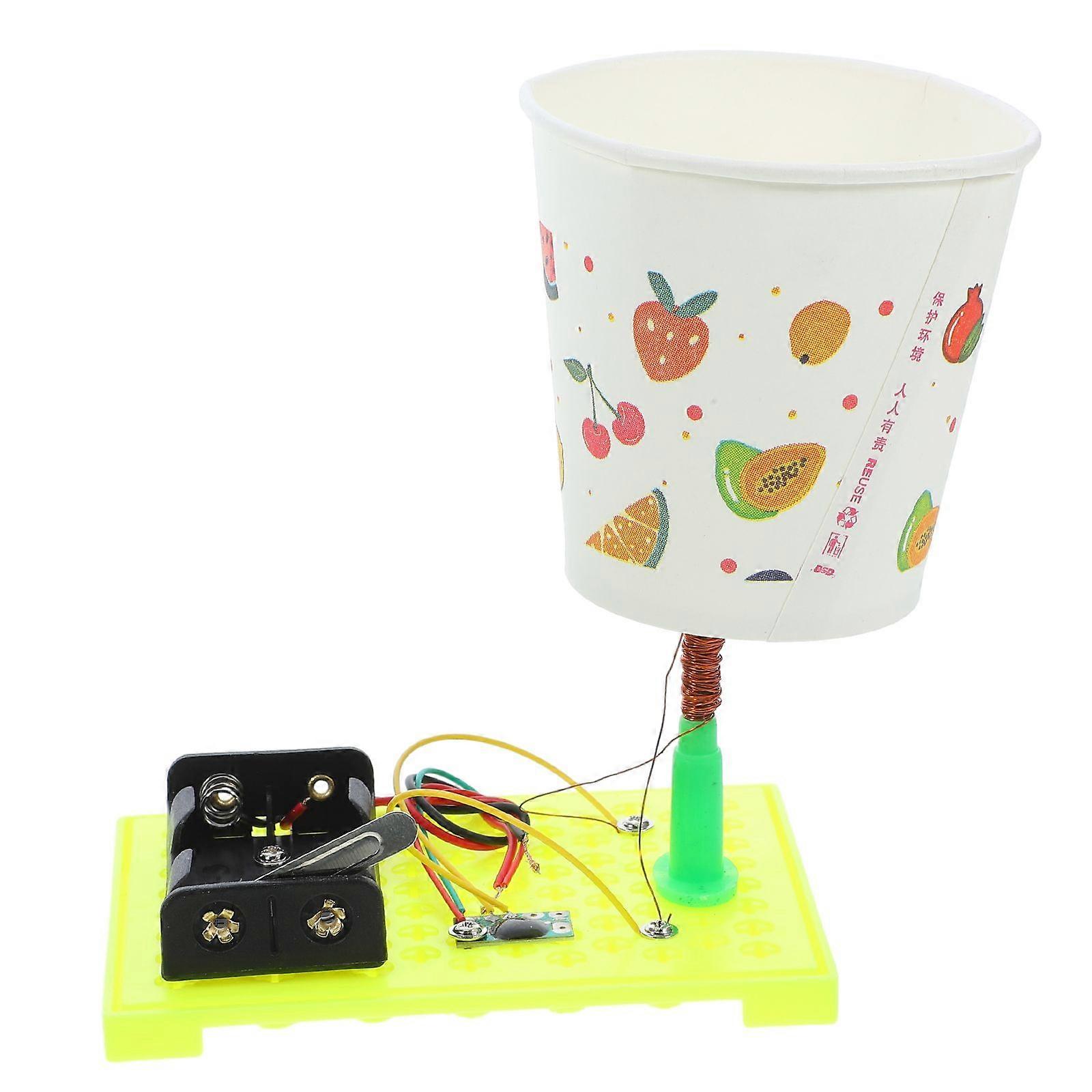 1 Set DIY Speaker Kit Children Science Experiment Speaker Making Material Set (Without Battery)