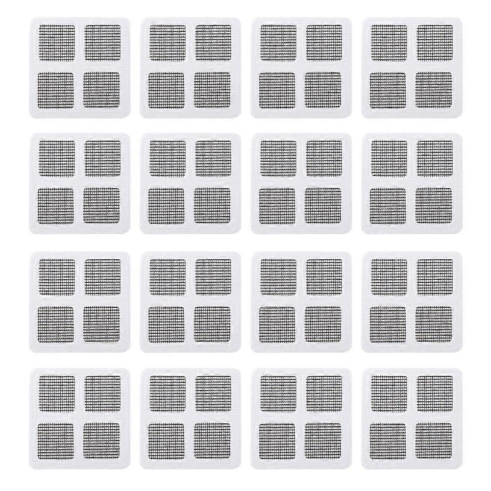 Window Screen Repair Patch Made of Composite Material Black 30 Sheets Waterproof and Durable for