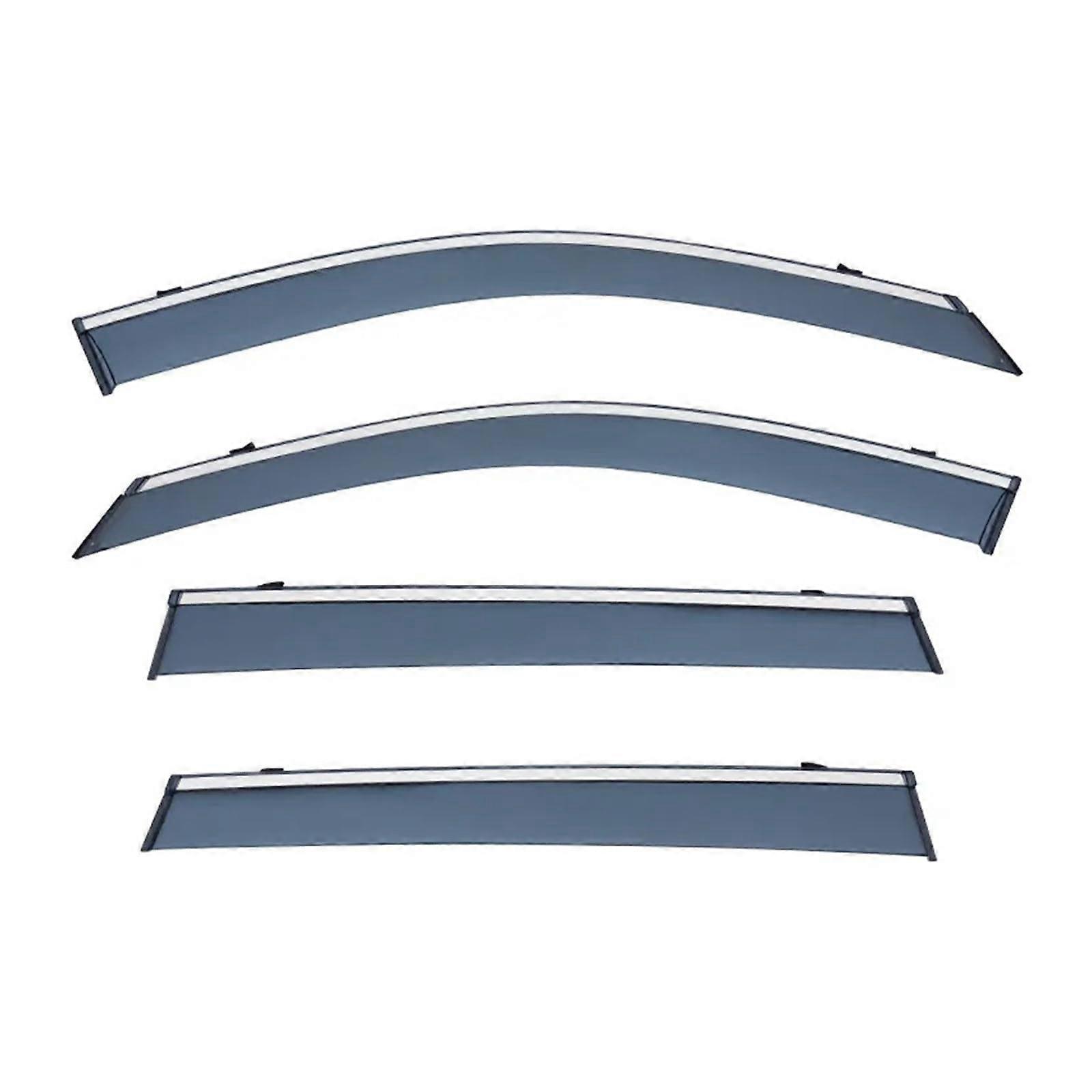 Car Window Sunshade Protection for Jeep Cherokee 2014–2023, 4-Piece Windshield and Side Window Rain Protection Set