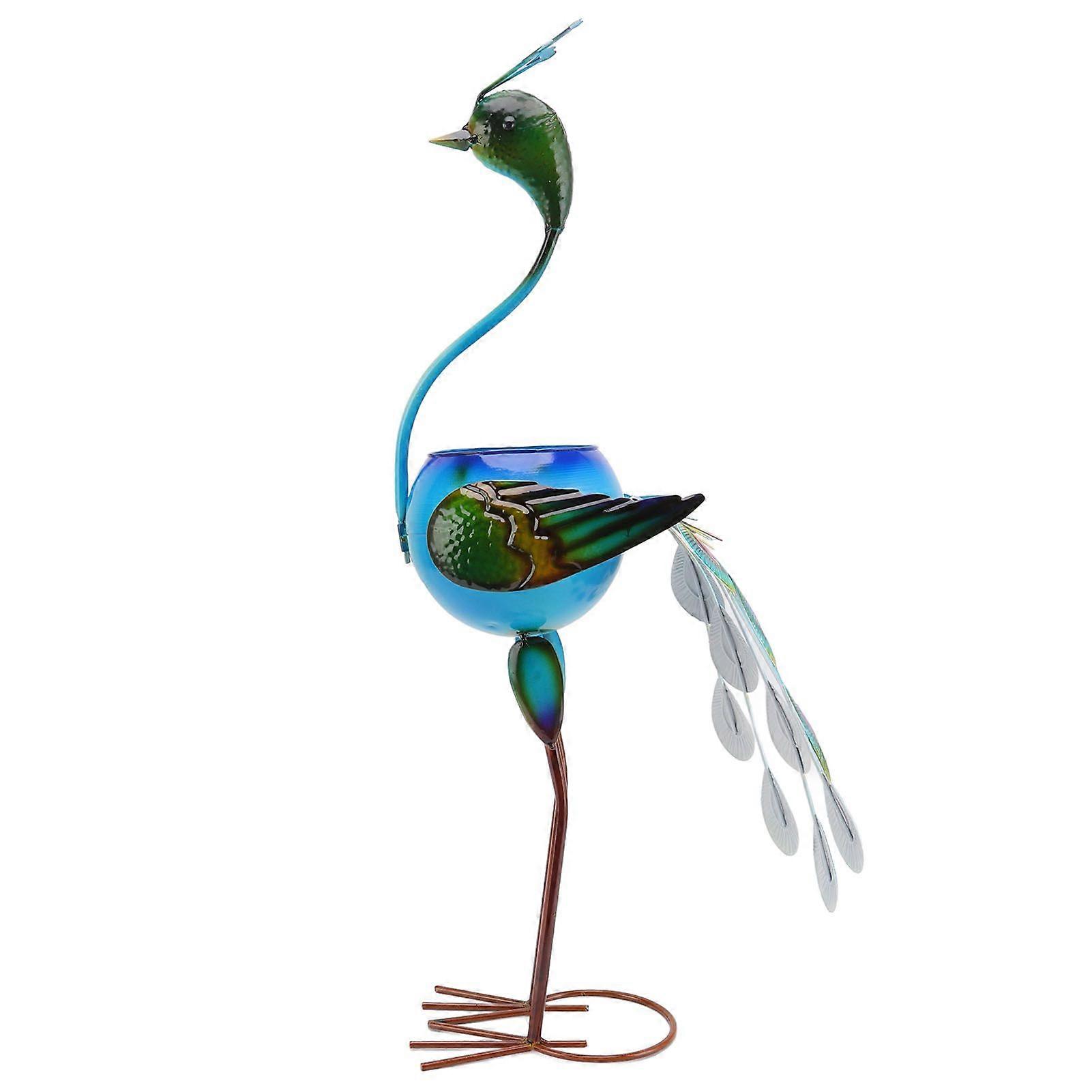 孔雀植木鉢鉄かわいい動物の形をした植物容器多肉植物の屋内と屋外の装飾