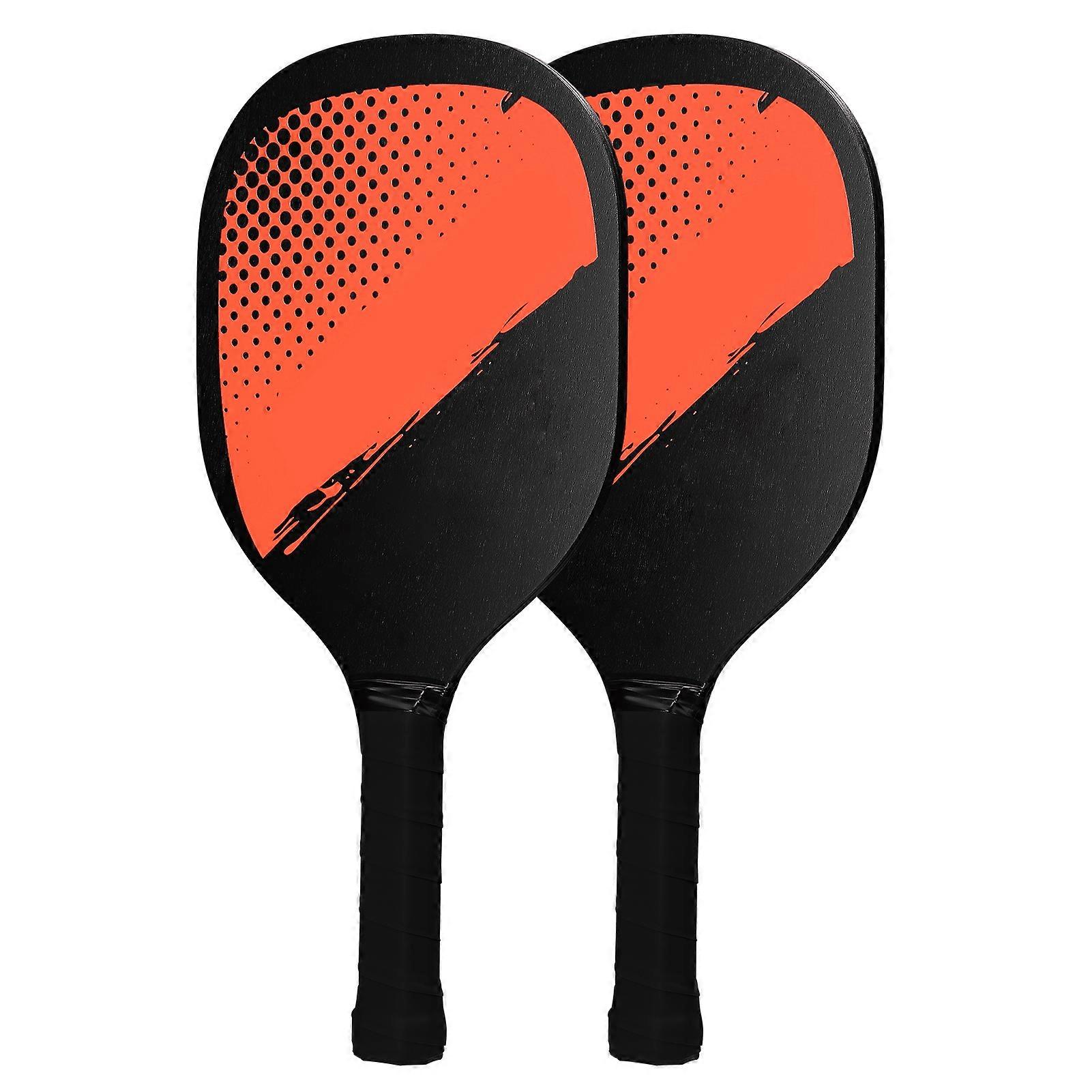 Pickleball Paddle Set Pickleball Rackets Ball Set 2 Rackets & 4 Pickleball Balls with Carrying Bag for Men Women